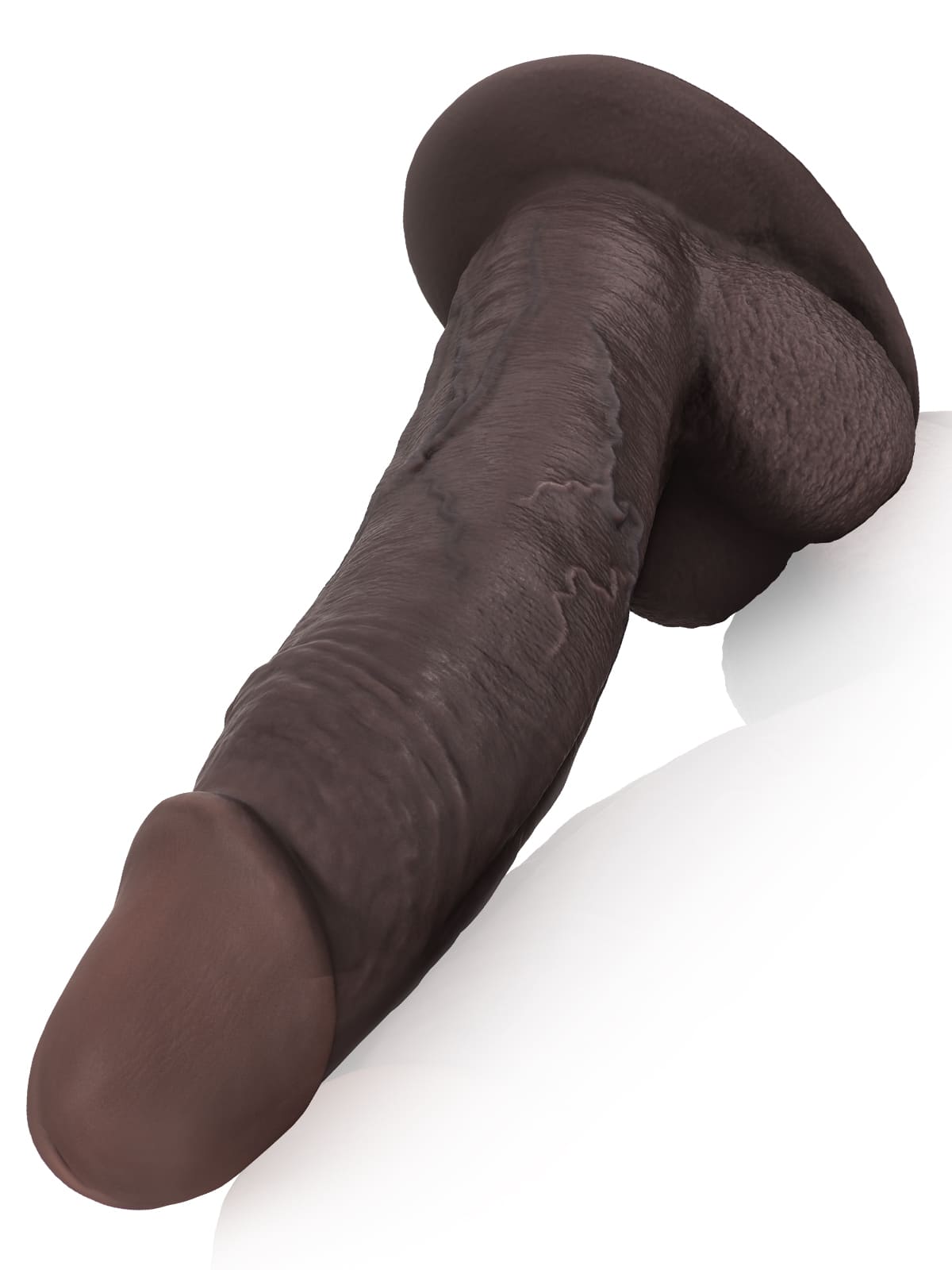 Farid 2.0 12" x 2.2" Craiceann Ollmhór Dildo Bog Le Craiceann Miotail