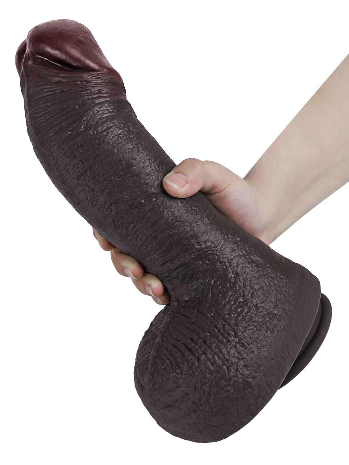 Jake 10.8" x 3" Extra Thick & Large Liquid Silicone Realistic Biggest Girth Anal Dildo
