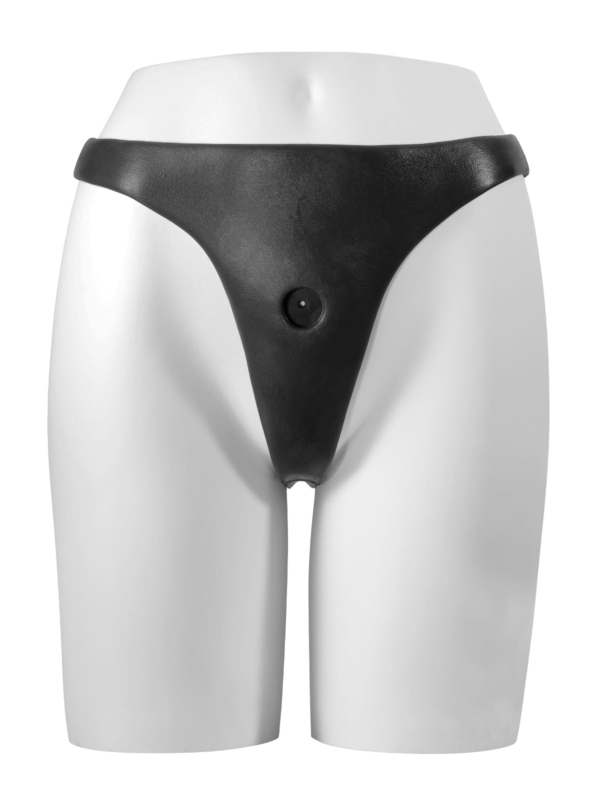 Correa de silicona con consolador anal vibrador para consolador con ventosa (consolador reemplazable no incluido)