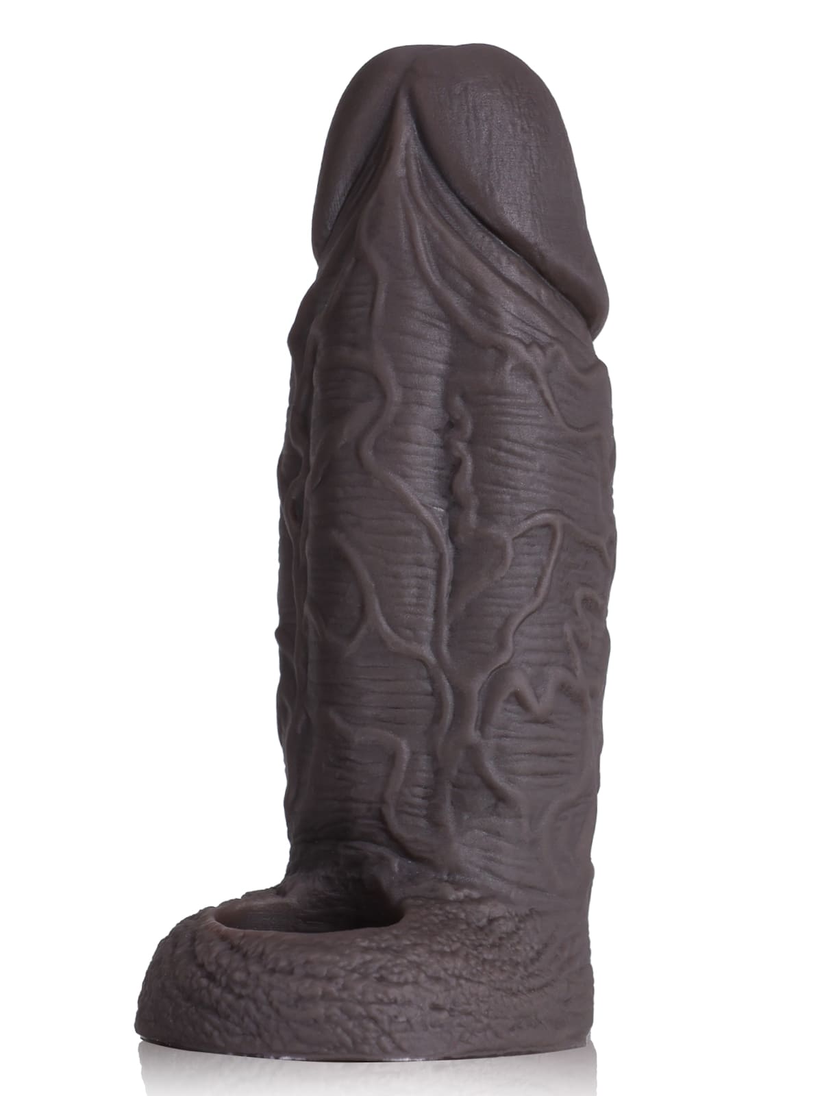 6.3" x 2.2" Multicoloor /Black Color Fat Cock Sleeve