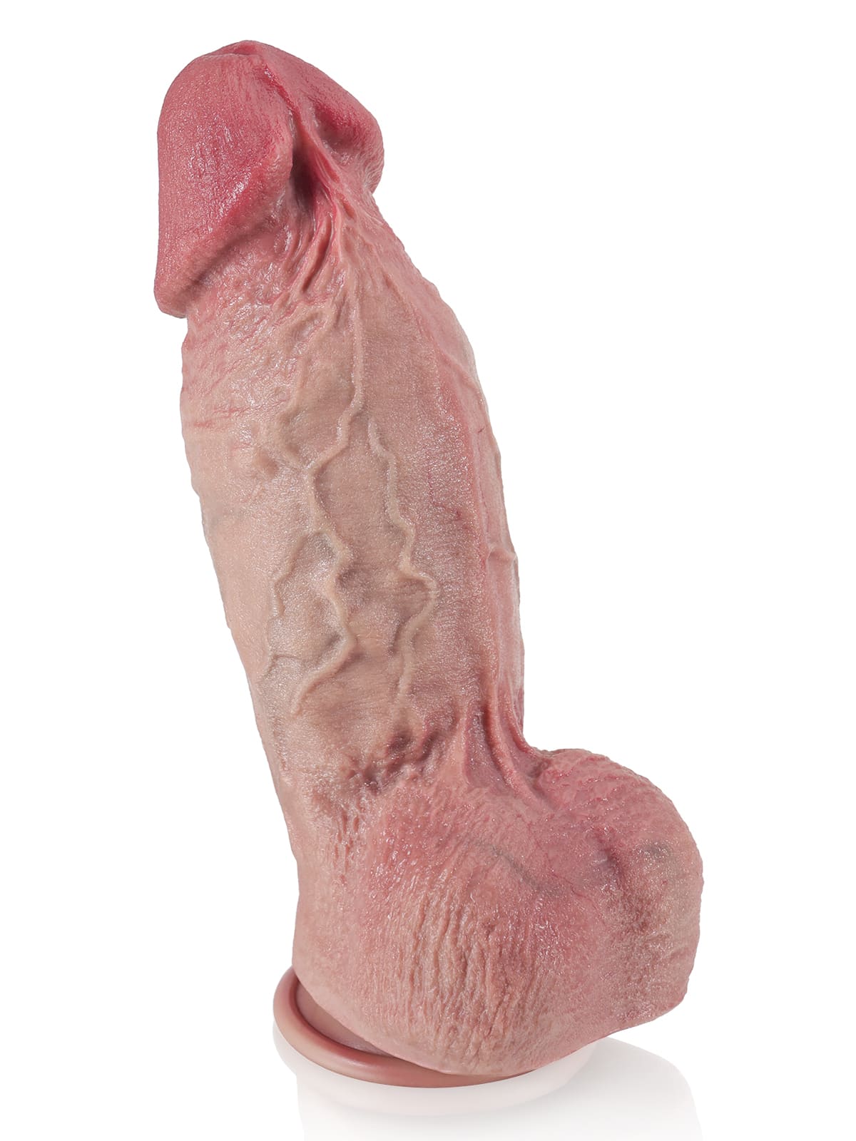 Diego 11" x 3.1" Flesh Extra Realistic Huge And Thick Anal Dildo