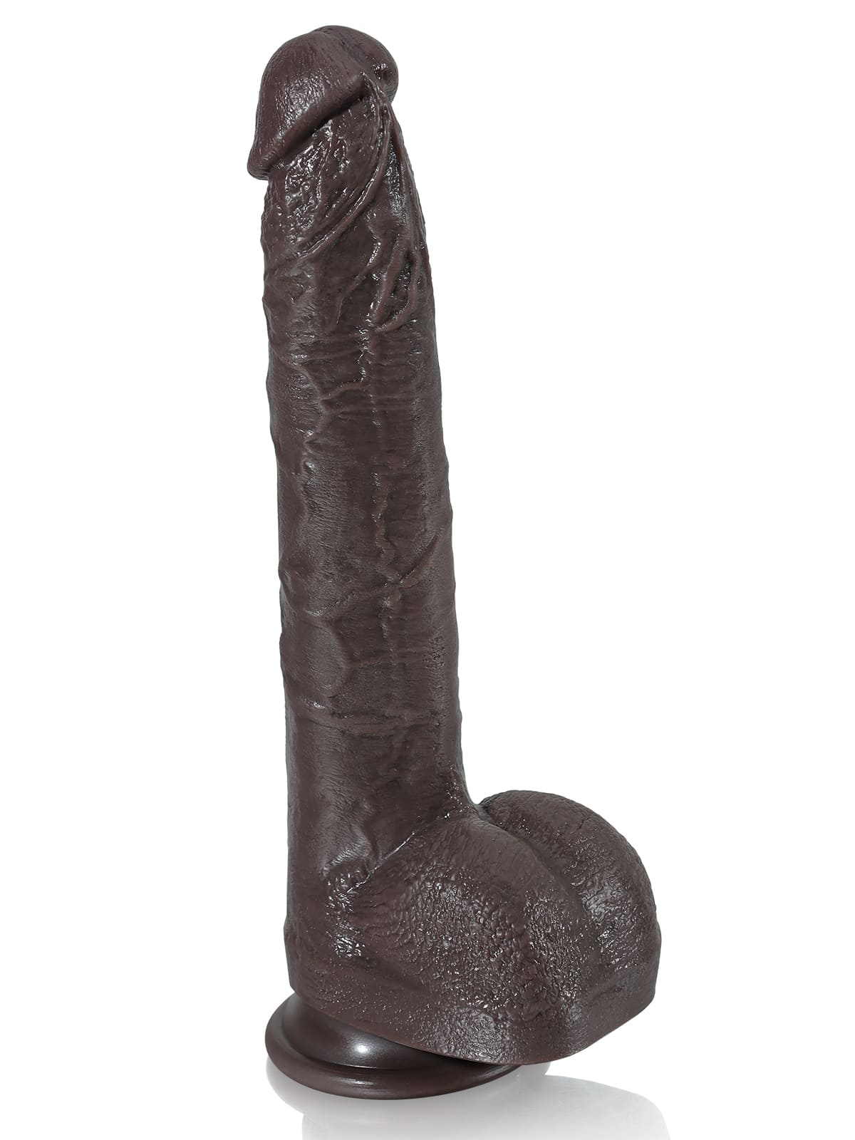 Consolador enorme negro de doble densidad Doctor de 25 x 4 cm