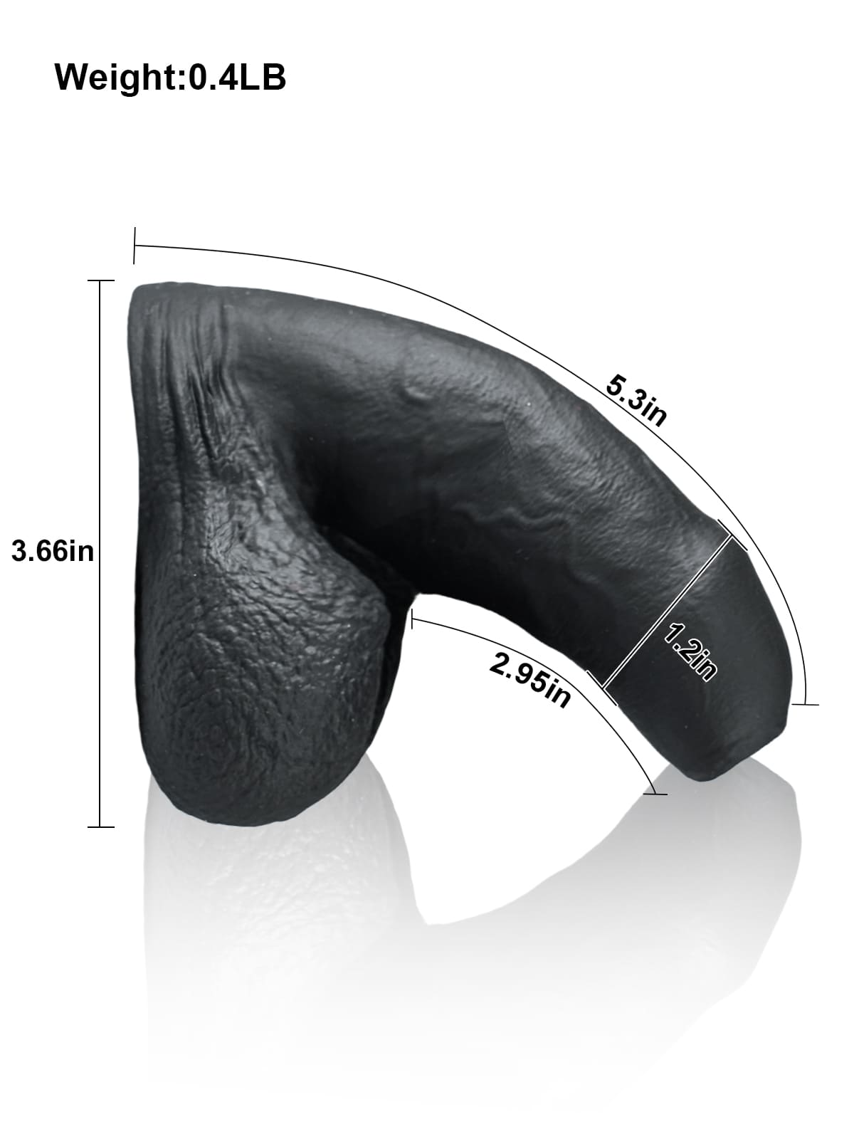 Consolador Potter Rabbit de 23 x 3,8 cm con 7 modos de penetración y 3 modos de vibración y pulsación