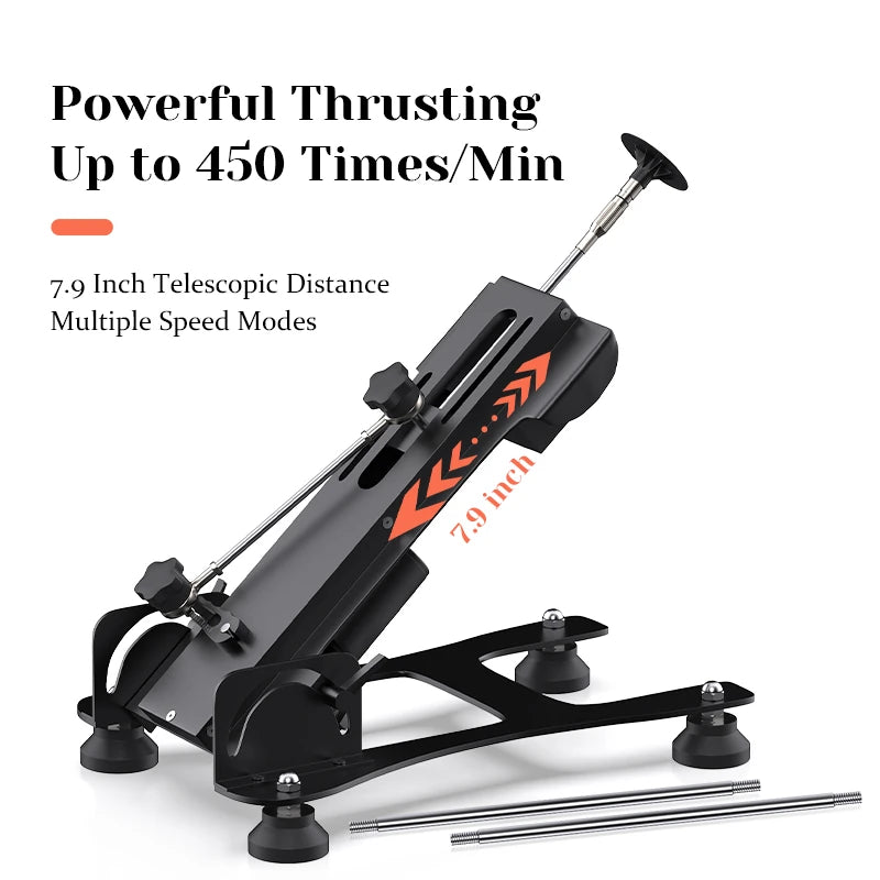 Vortex – Adjustable Stroke Sex Machine (3-15 cm) with Wireless Remote