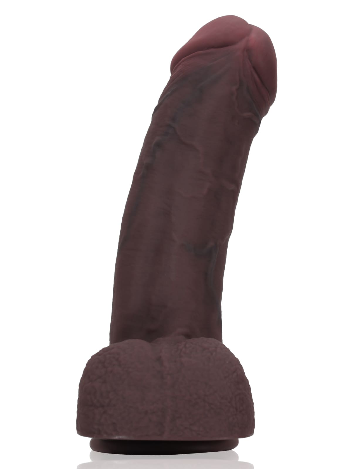 Martin 9" X 2.1" Real Feel Thick Realistic Black Cock Dildo
