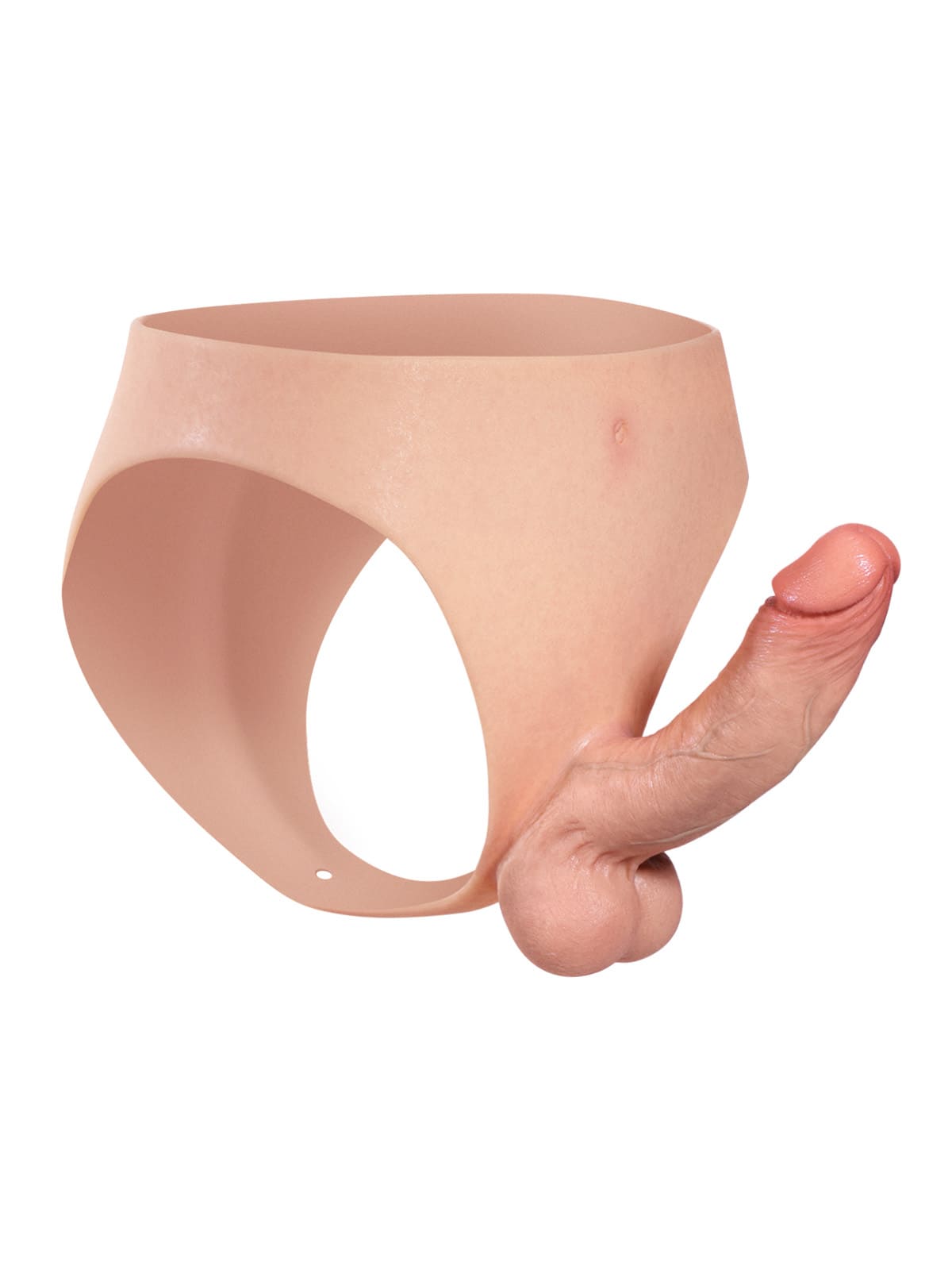 6.8" x 1.7" Realistic Life Like Soft Cyber Skin Strap On Dildo