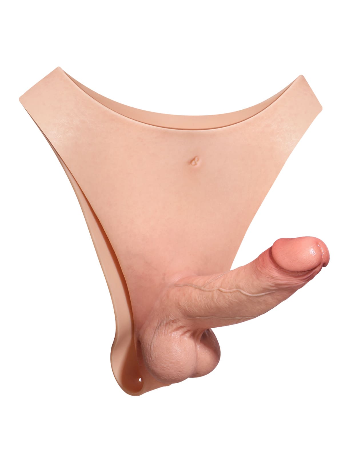 6.8" x 1.7" Realistic Life Like Soft Cyber Skin Strap On Dildo