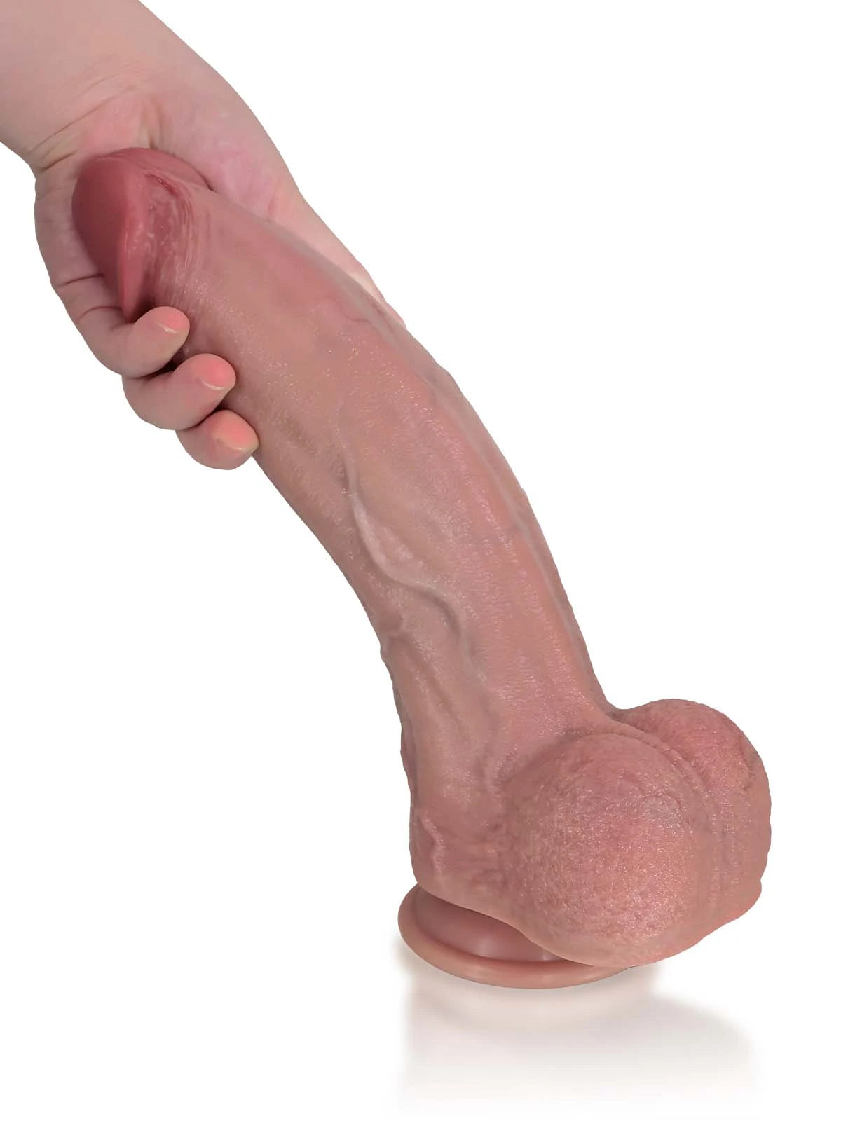 Henry | 10.8 " x 2.3 " - Lifelike Dildo with Flexible Shaft and Veins