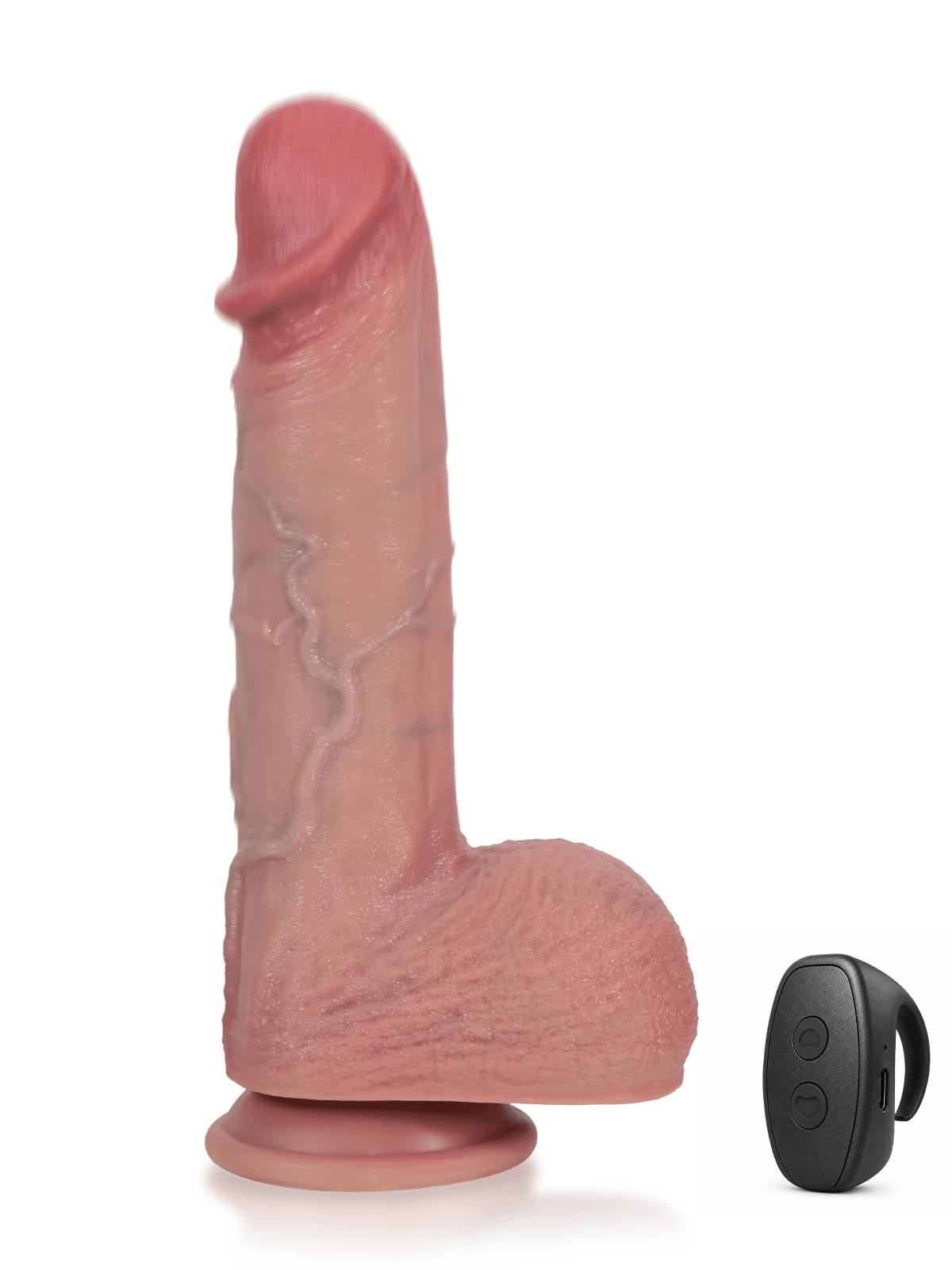Ivan | 9.8" x 2" Ultra Realistic Thrusting Vibrating Warming Dildo with Deep Ridge