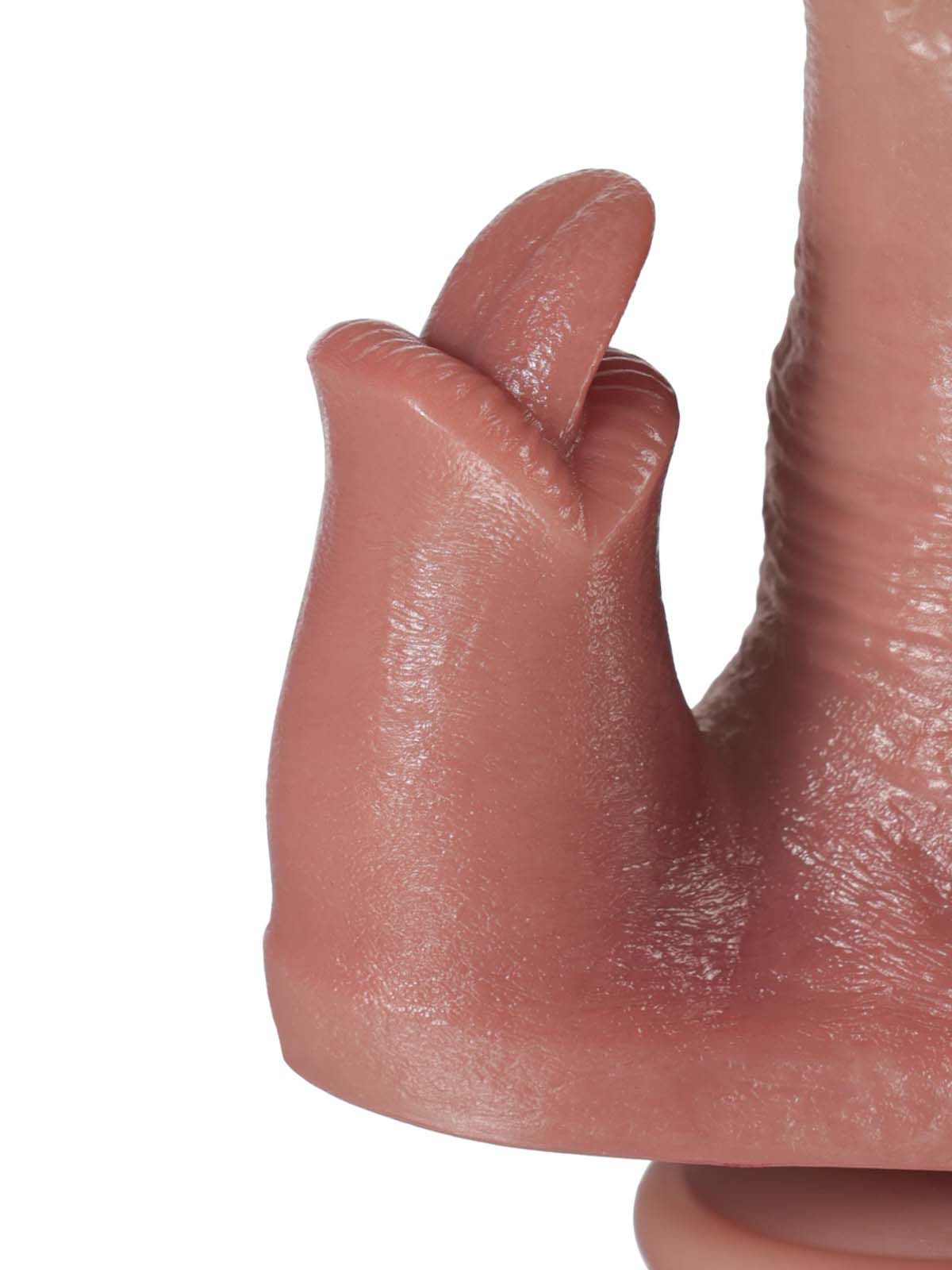 9.8" x 1.8" Rabbit G Spot 10 Modes Vibrating & Thrusting Dildo