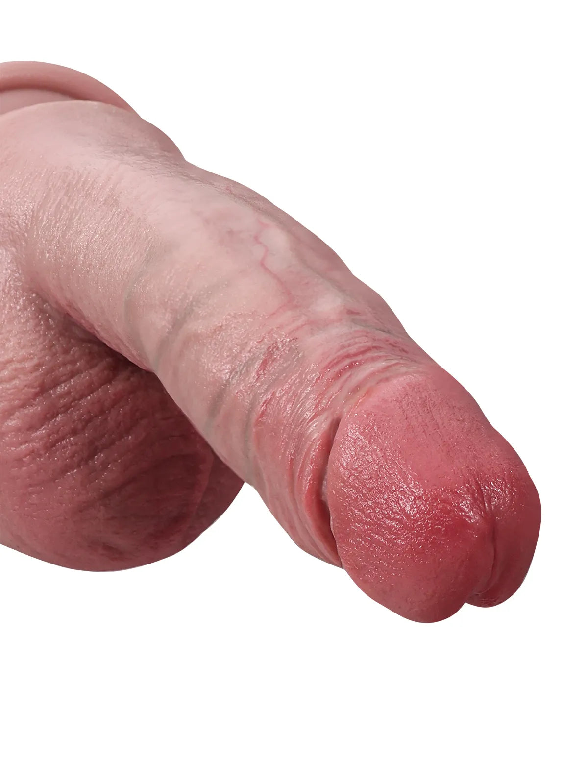 7.6" x 2" - Flesh G Spot Thick Curved Dildo Best For Women