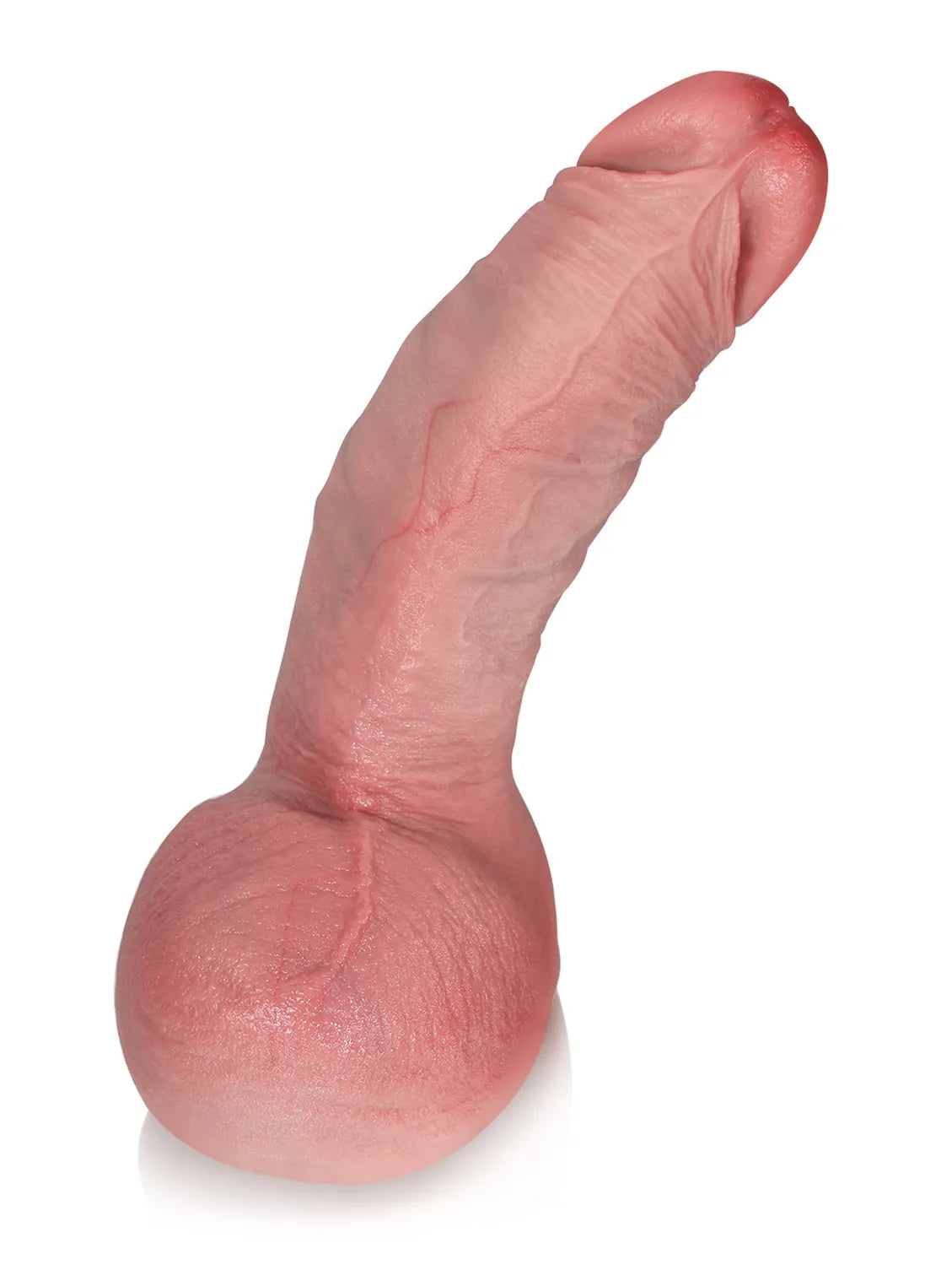 Reece | 7.6" x 2" - Flesh G Spot Thick Curved Dildo Best For Women