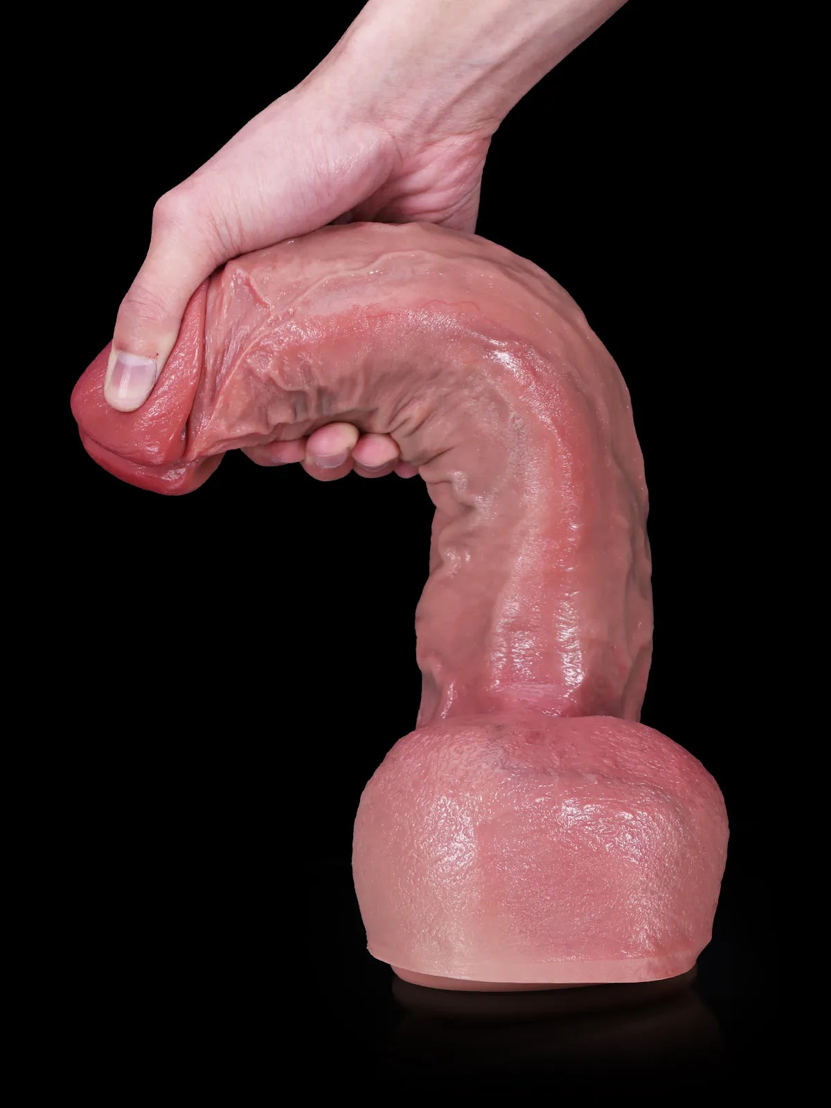 Robin | 12.4" x 2.6" - XXL Size Large Thick Realistic Dildo With Metal Keel