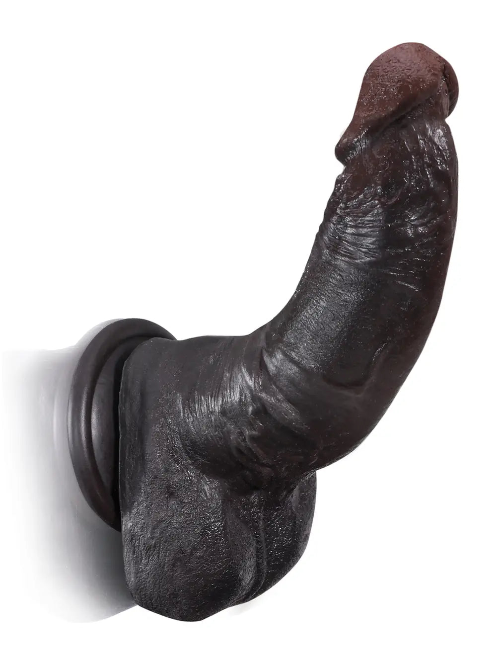 Dave | 7.5" x 1.8" - Deep Small Real Feel Black Dildos For Beginner