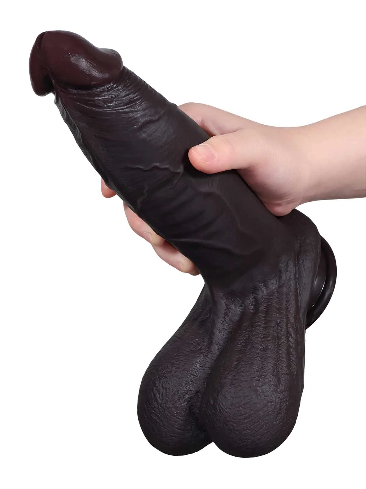 Reed | 10.5" x 2.4" Long Thick Realistic Dildo with Sliding Skin and Balls