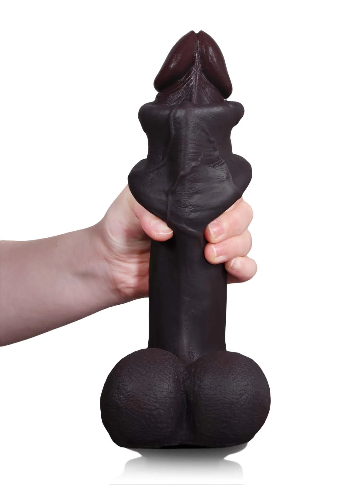 Reed | 10.5" x 2.4" Long Thick Realistic Dildo with Sliding Skin and Balls
