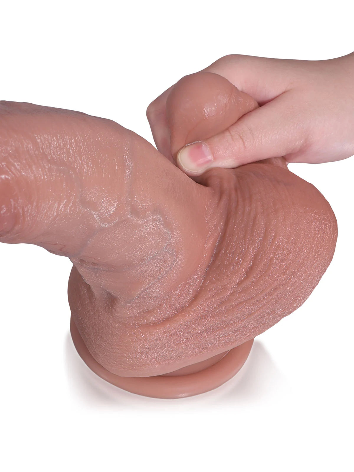 Will | 10.4" x 2.2" Thick Realistic Dildo with Dual Density and Sliding Skin