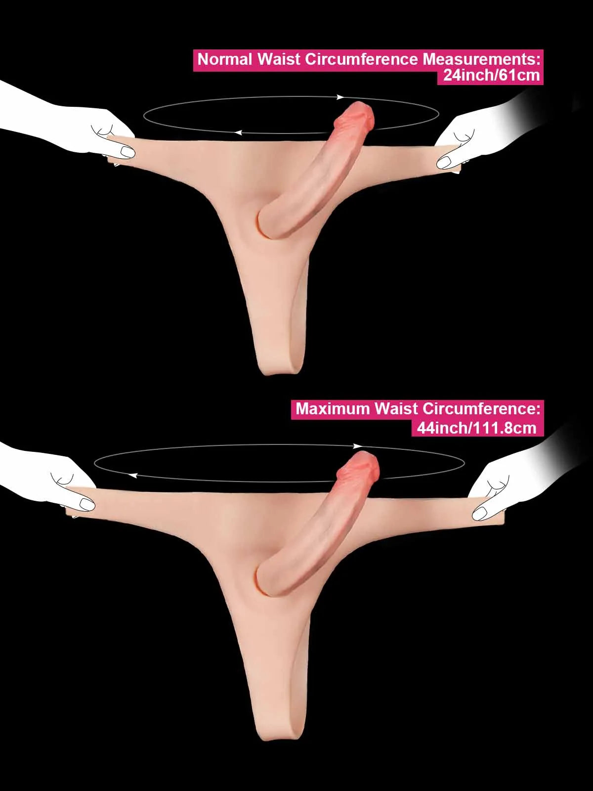 Thalyn | Lifelike Silicone Strap-On with Interchangeable Realistic Shaft