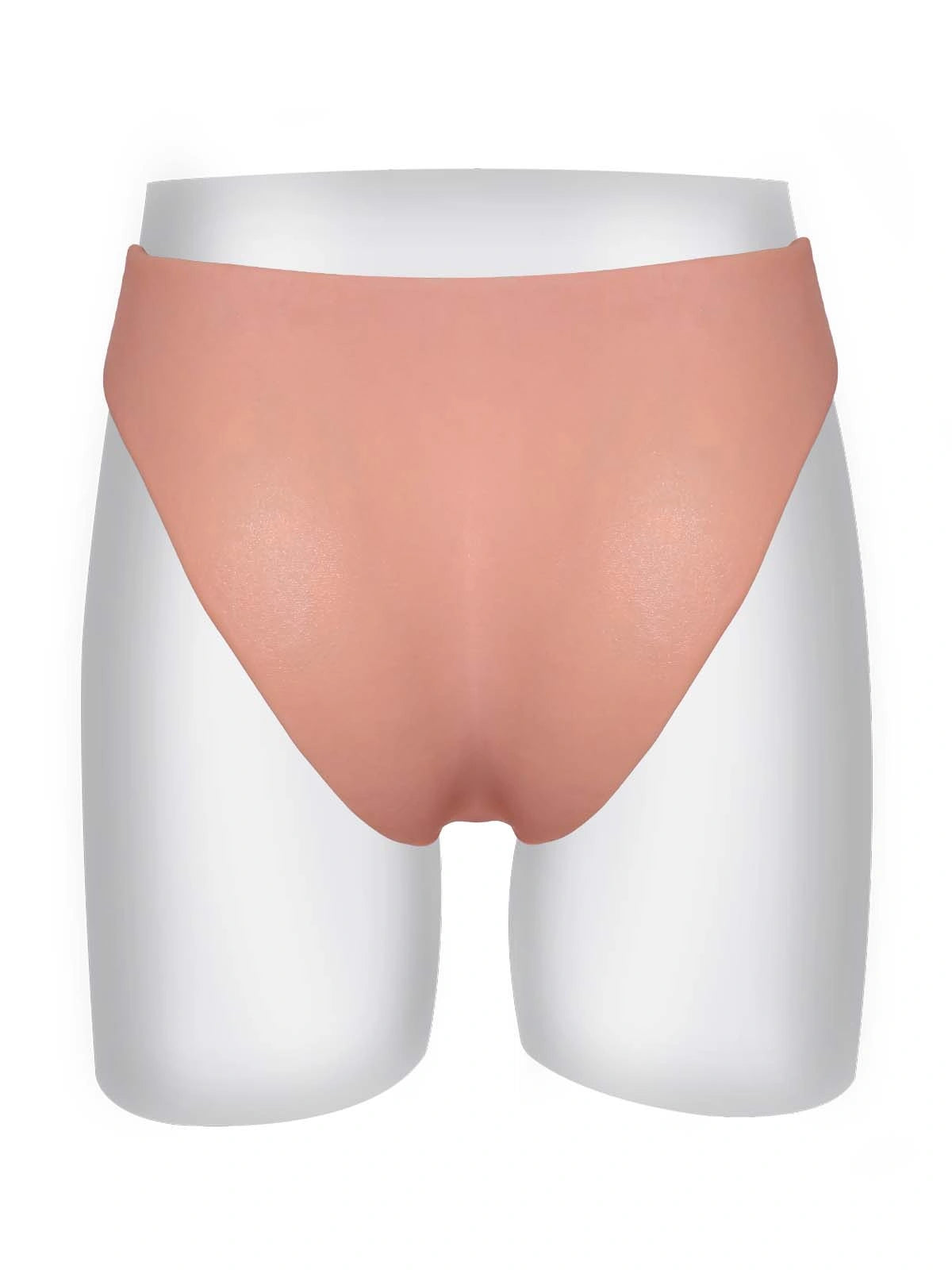 Jax | Wearable Silicone Brief for Double Penetration | Built-In Dildo + Hollow Sleeve for Couples