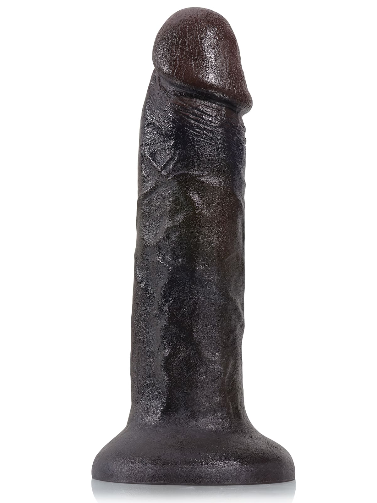 Tony 10" x 2.1" Dildo Fíor-Chraiceann Feoil Dildo Ollmhór Tiubh