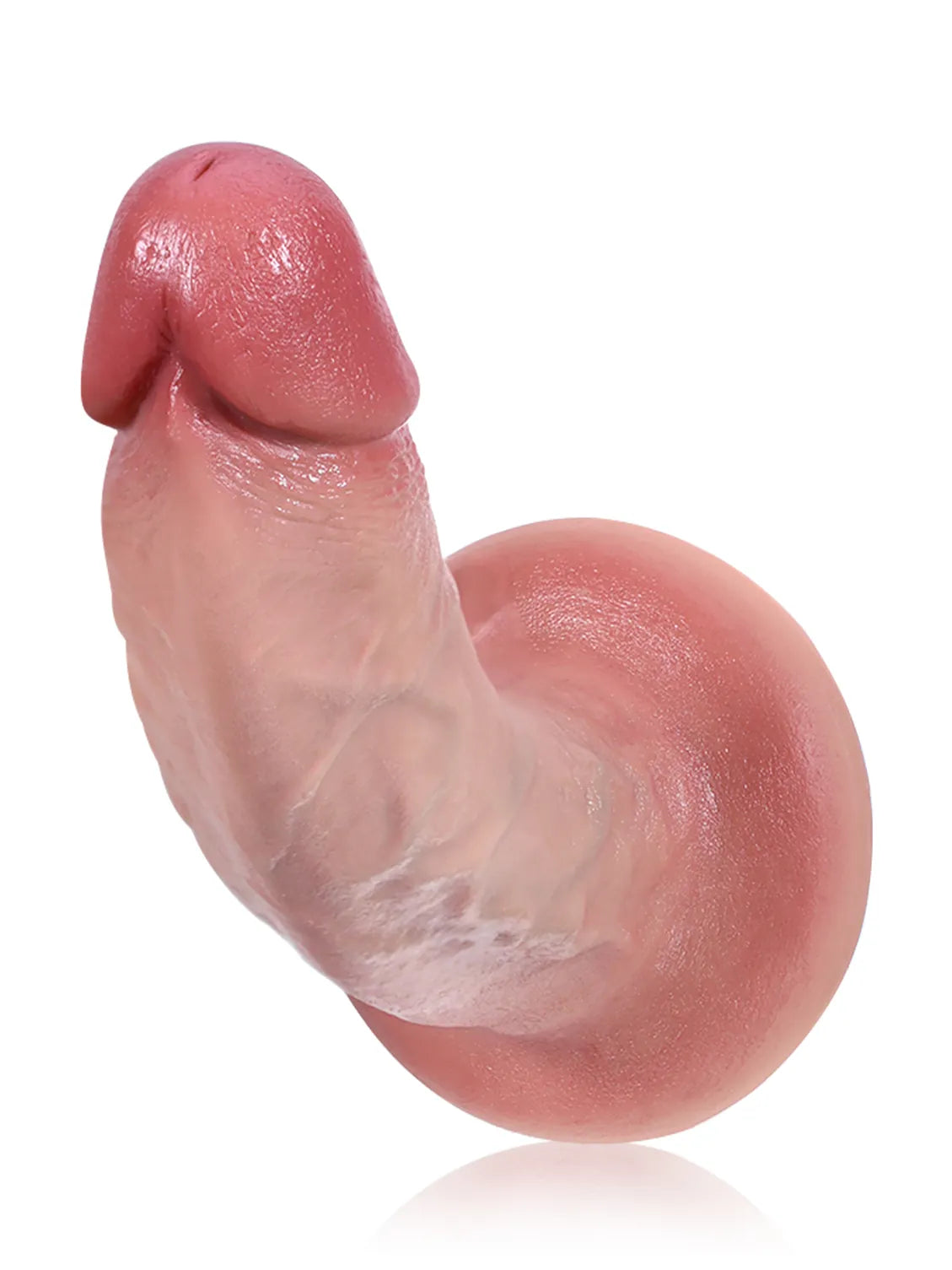 9.8" x 2" - Dildo Real Flesh Skin Huge Thick Dildo