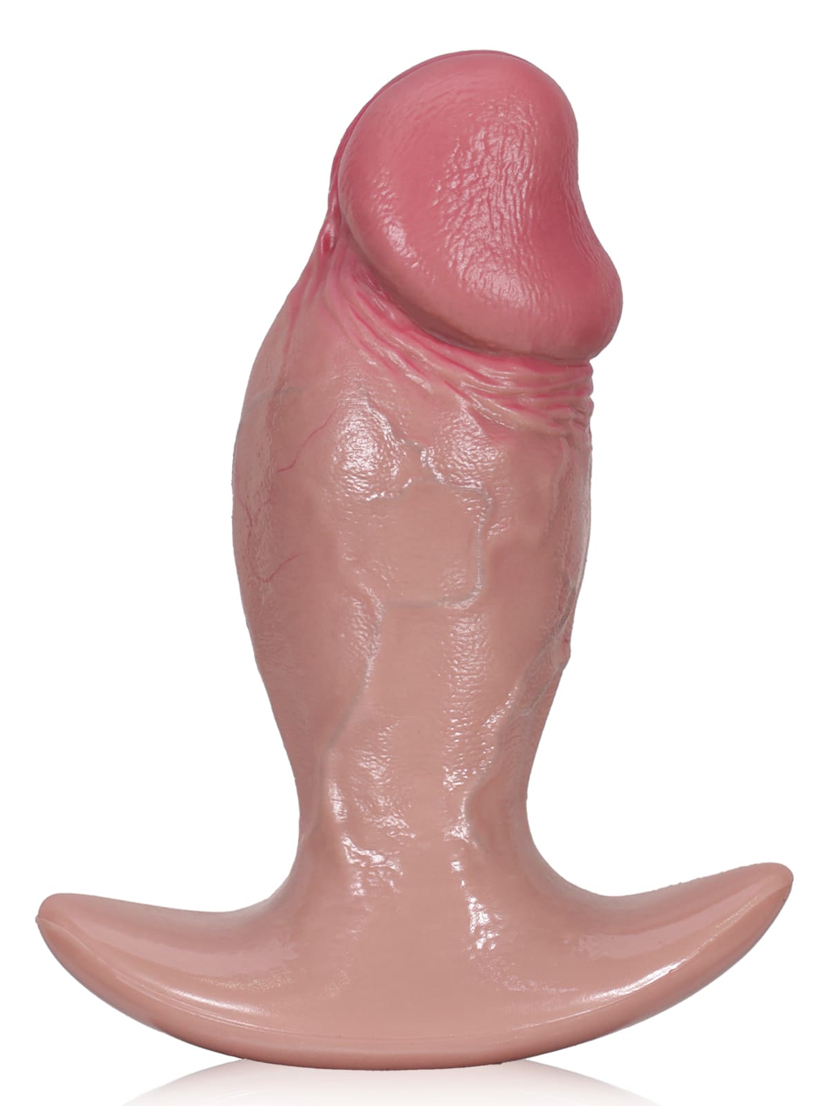 Adam 7" X 3" & 5.3" X 2.2" Size Best Realistic Soft Dildo Butt Plug