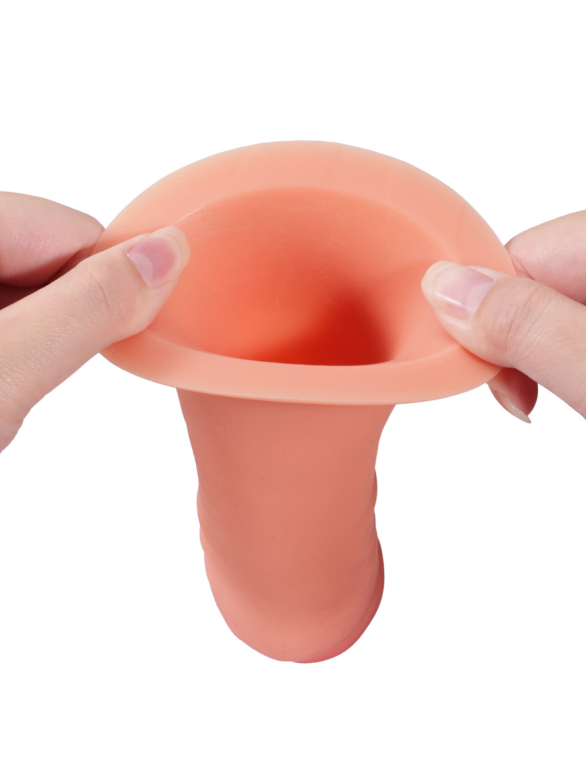 7.2” x 1.5” Wearable Penis Sleeve For ED With O-Ring Strap On