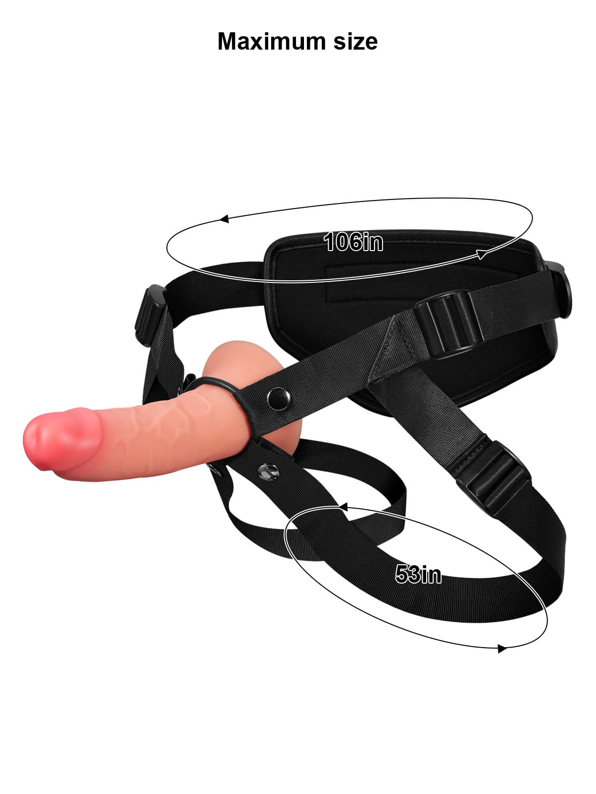 7.2” x 1.5” Wearable Penis Sleeve For ED With O-Ring Strap On