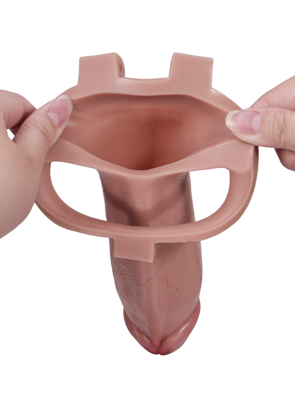 9.4” x 2” Wearable Realistic Huge Penis Extender