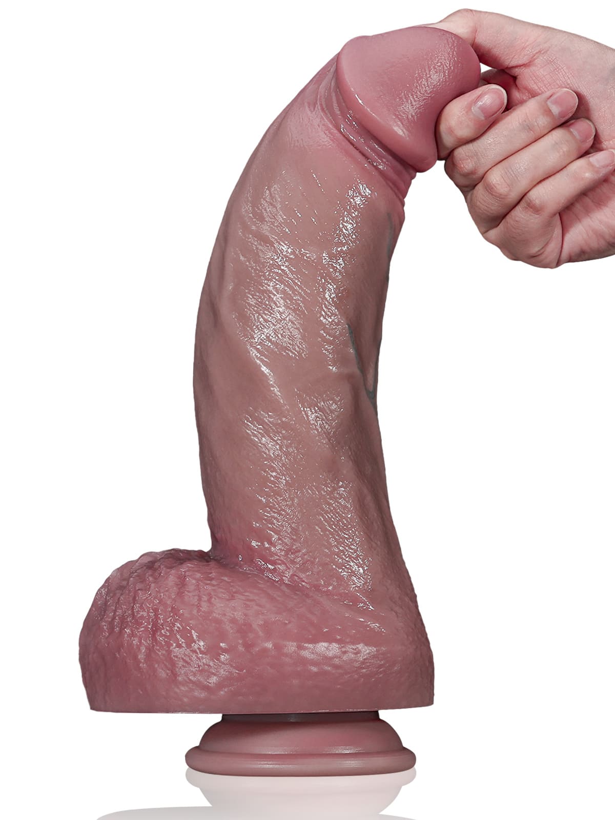 Arthur 12" X 3" Huge Thick Wide Dildo Suitable For Challengers