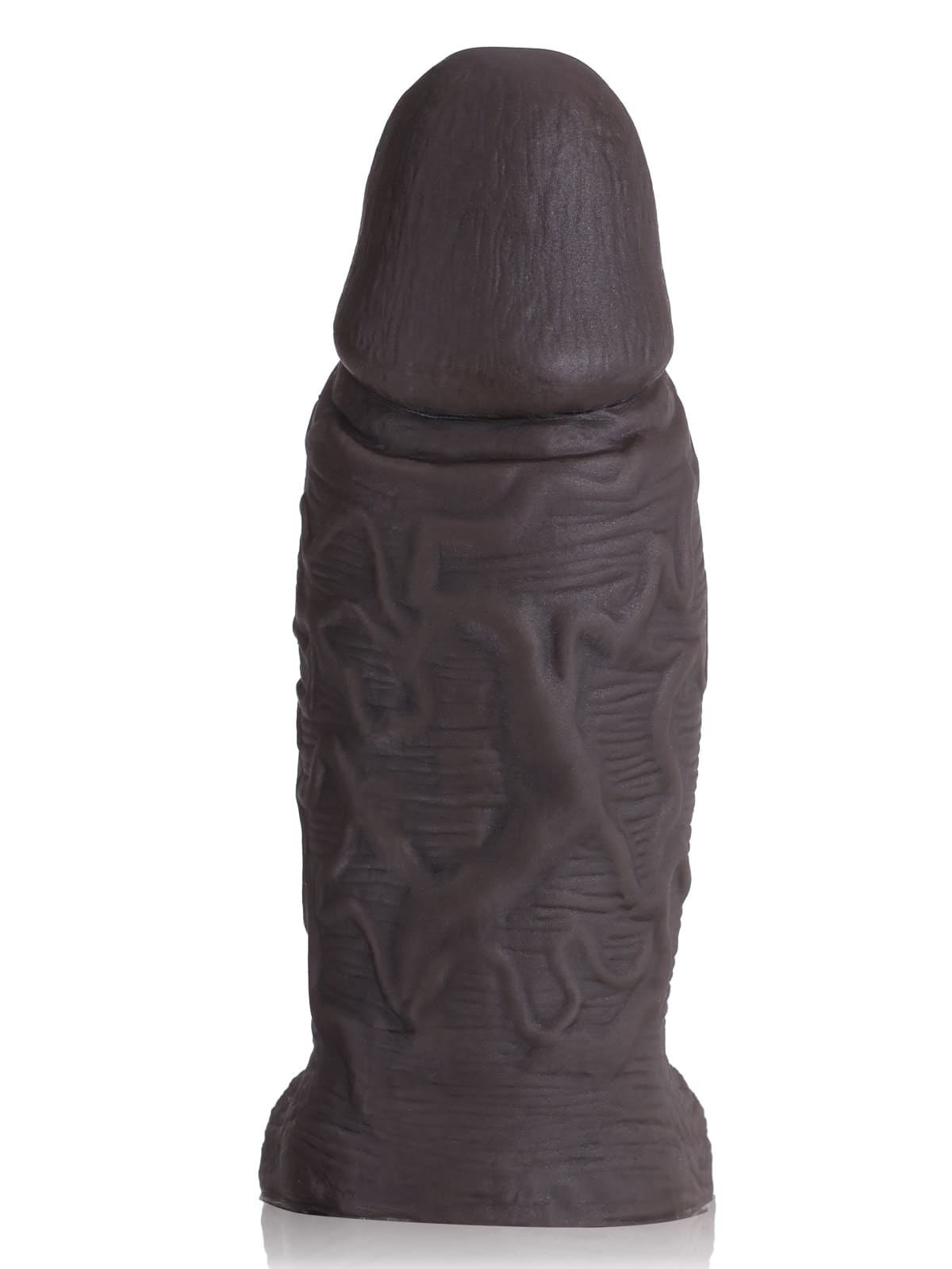 6.3" x 2.2" Multicoloor /Black Color Fat Cock Sleeve