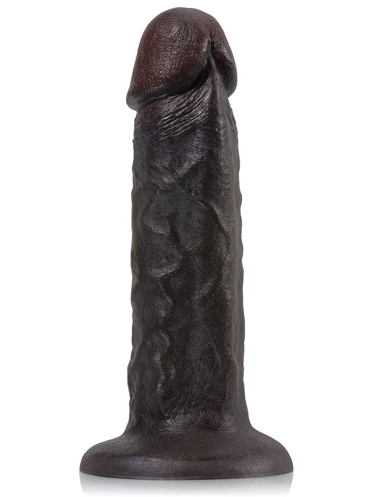 David 11.4" x 2.7" Black Extra Huge Thick Dual Density Anal Dildo