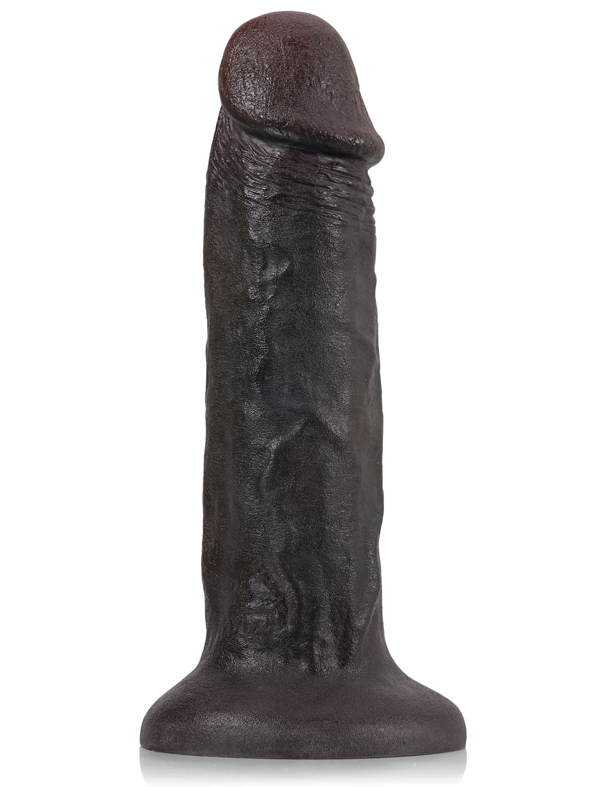David 11.4" x 2.7" Black Extra Huge Thick Dual Density Anal Dildo