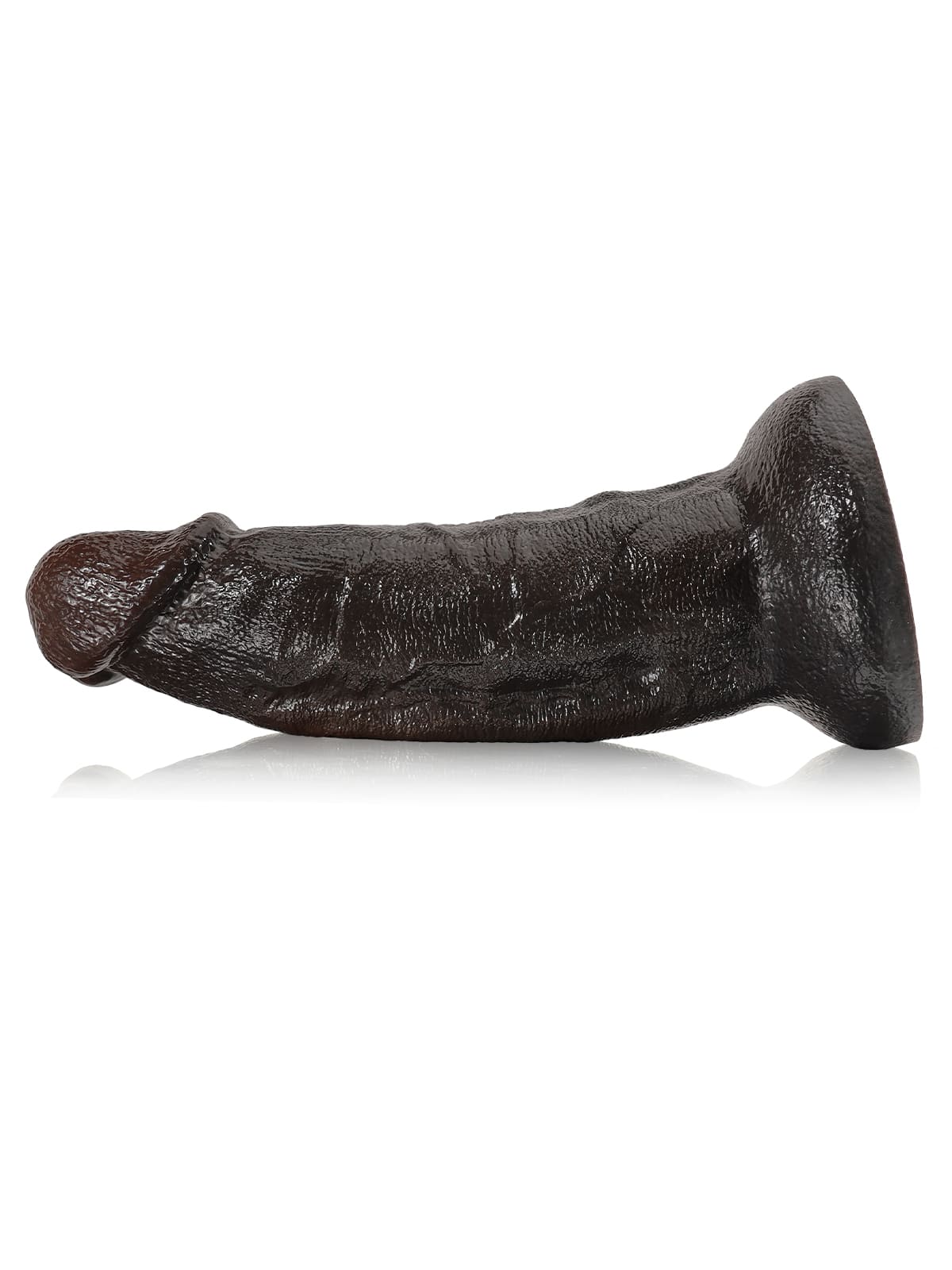 Fisher 12" X 3" Large Curved Dildo G Spot Suction Cup Dildo No Balls (XXL Size）