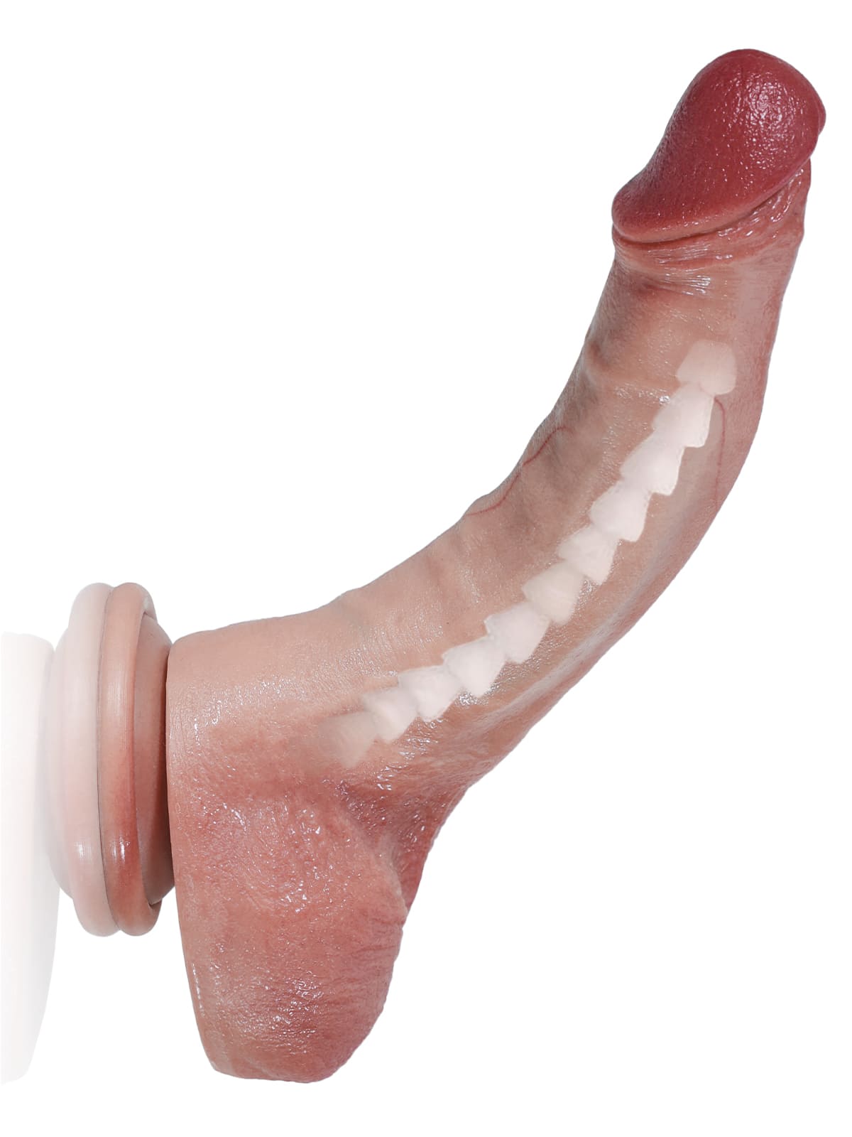 Jodie 5.6" x 1.5" Soft Silicone Flexible Thin Dildo With Keel