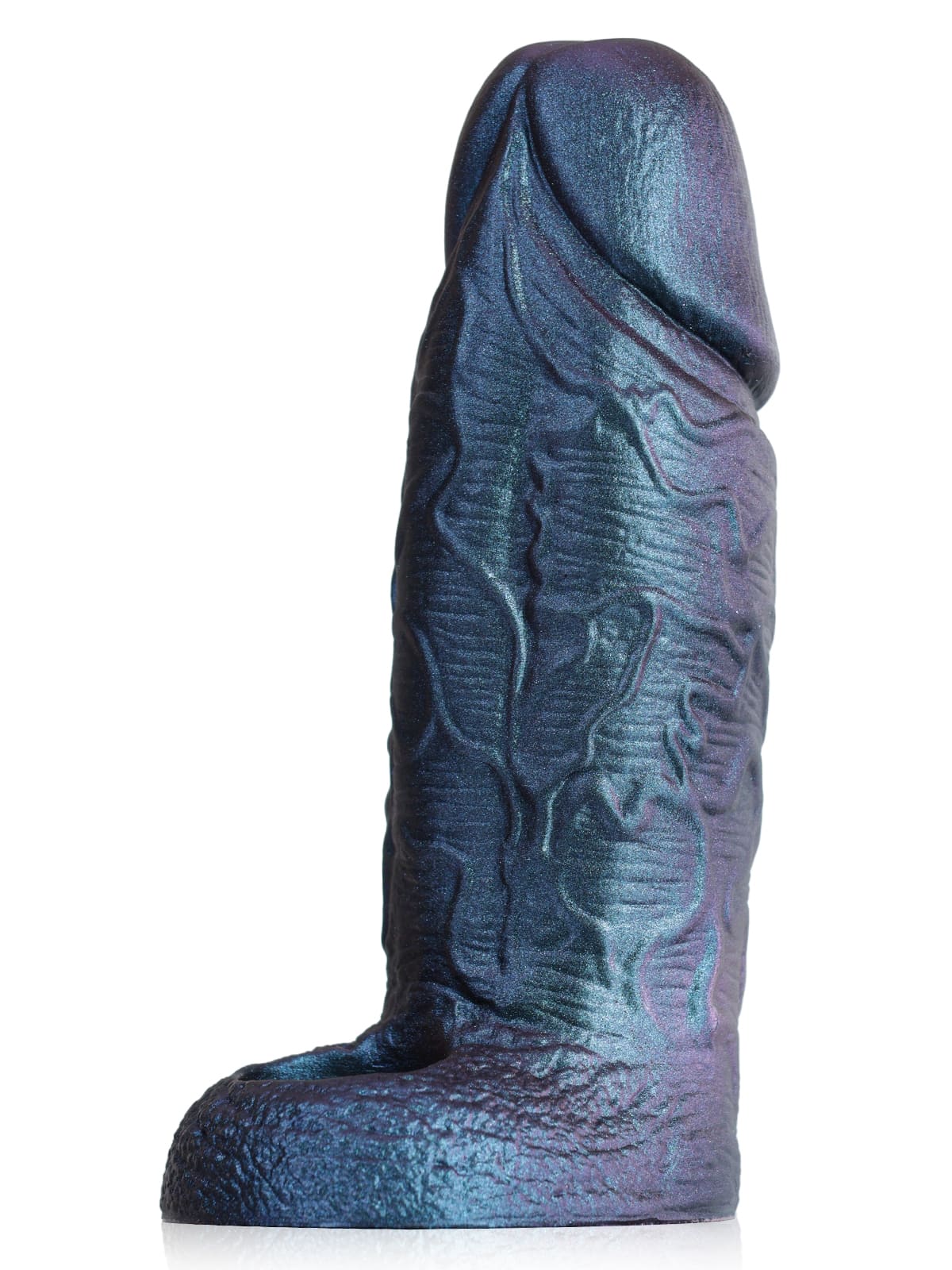 6.3" x 2.2" Multicoloor /Black Color Fat Cock Sleeve