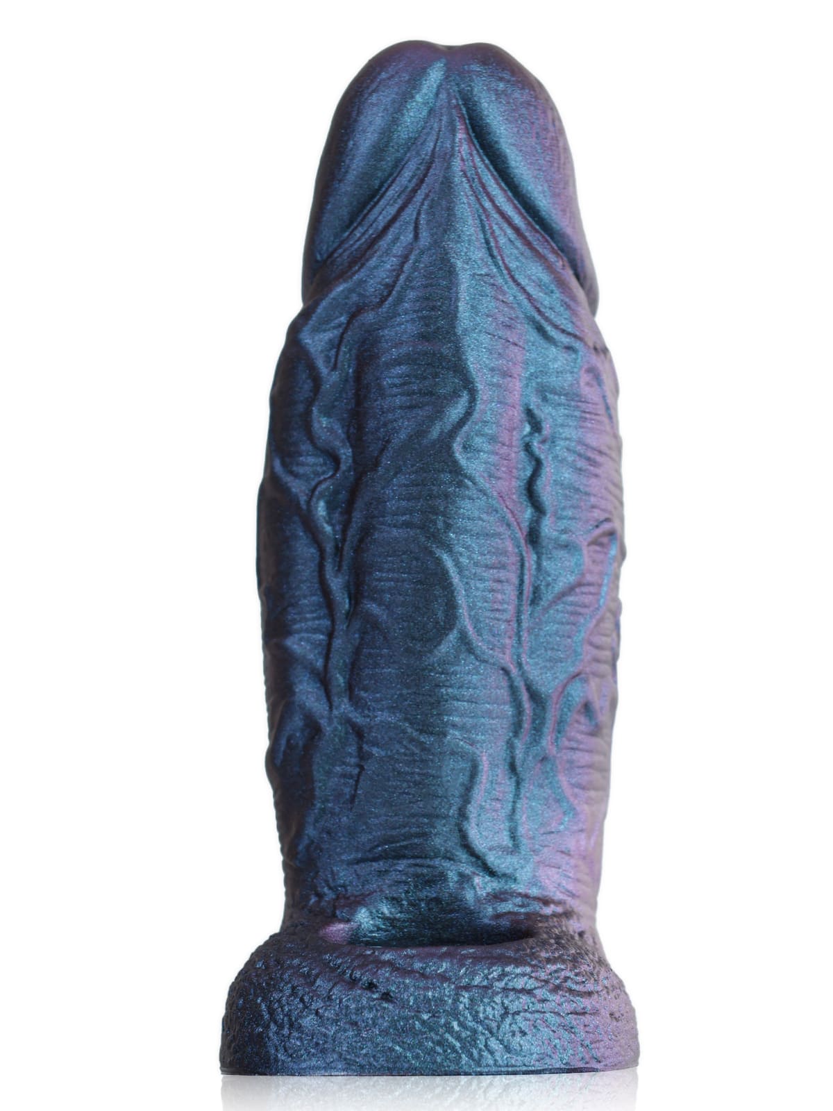 6.3" x 2.2" Multicoloor /Black Color Fat Cock Sleeve