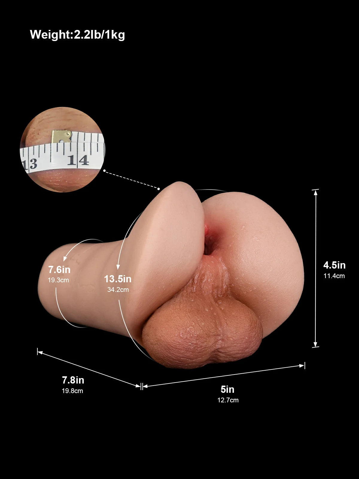 Cove  |  Soft Anal Onahole – Ultra-Portable Realistic Anal Pocket Toy