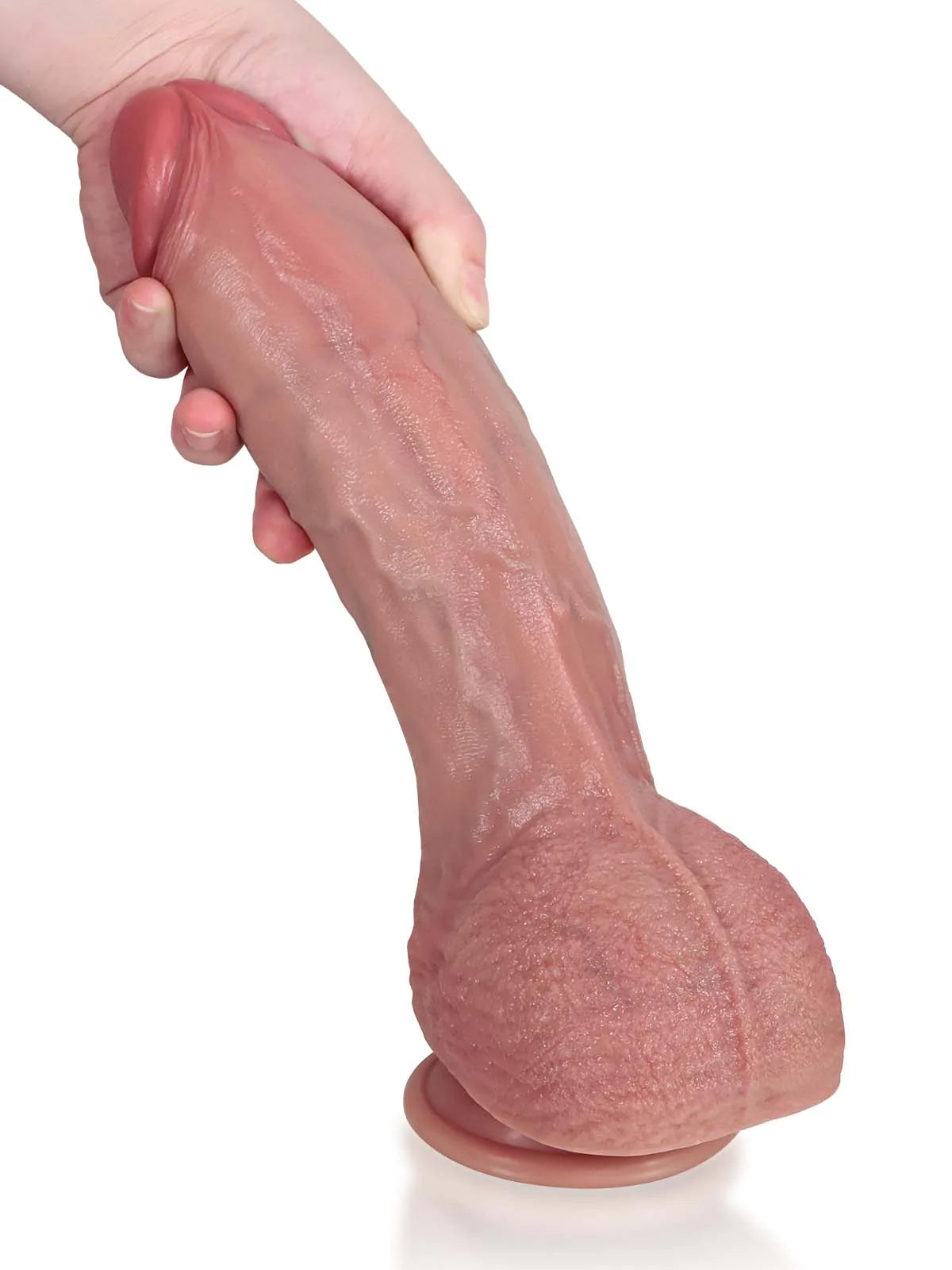 Vincent |  11" x 2.2 " - Large Long Realistic Dildo with Full Tapered Shaft