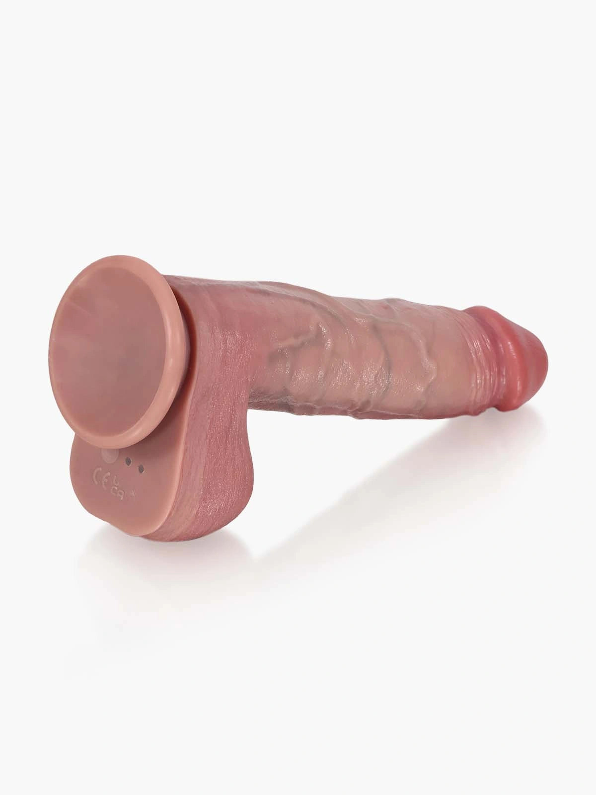 Marco | 9.8" x 2" Waterproof Thrusting Vibrating Realistic Dildo with Ring Remote