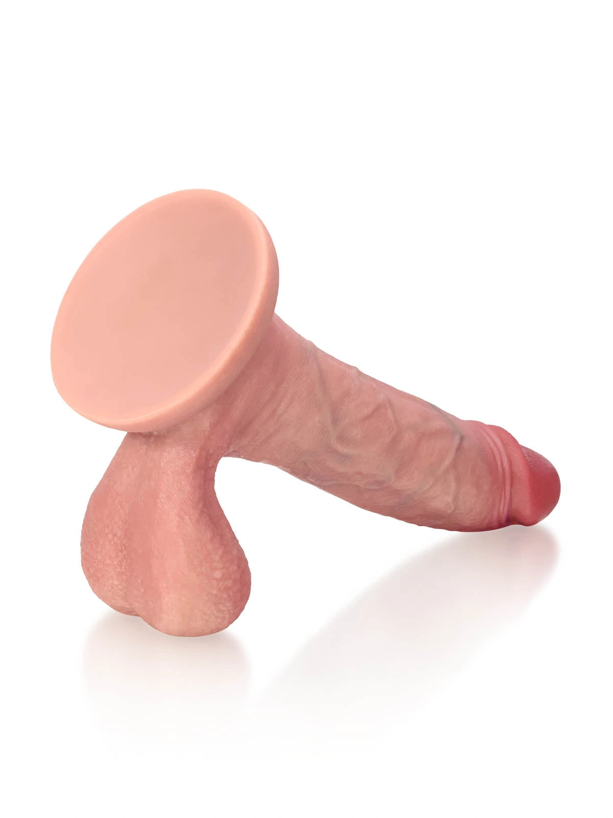 Logan | 9.2" x 2" - Realistic Soft Dildo With Swinging Balls