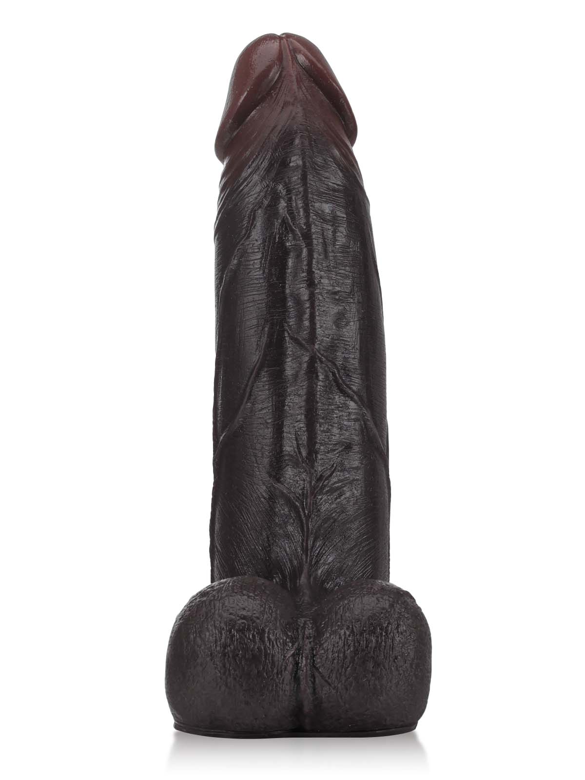Raptor  10" x 2.5" Sliding Skin Vac-U-Lock BBC Dildo With Moving Balls & Suction Cup