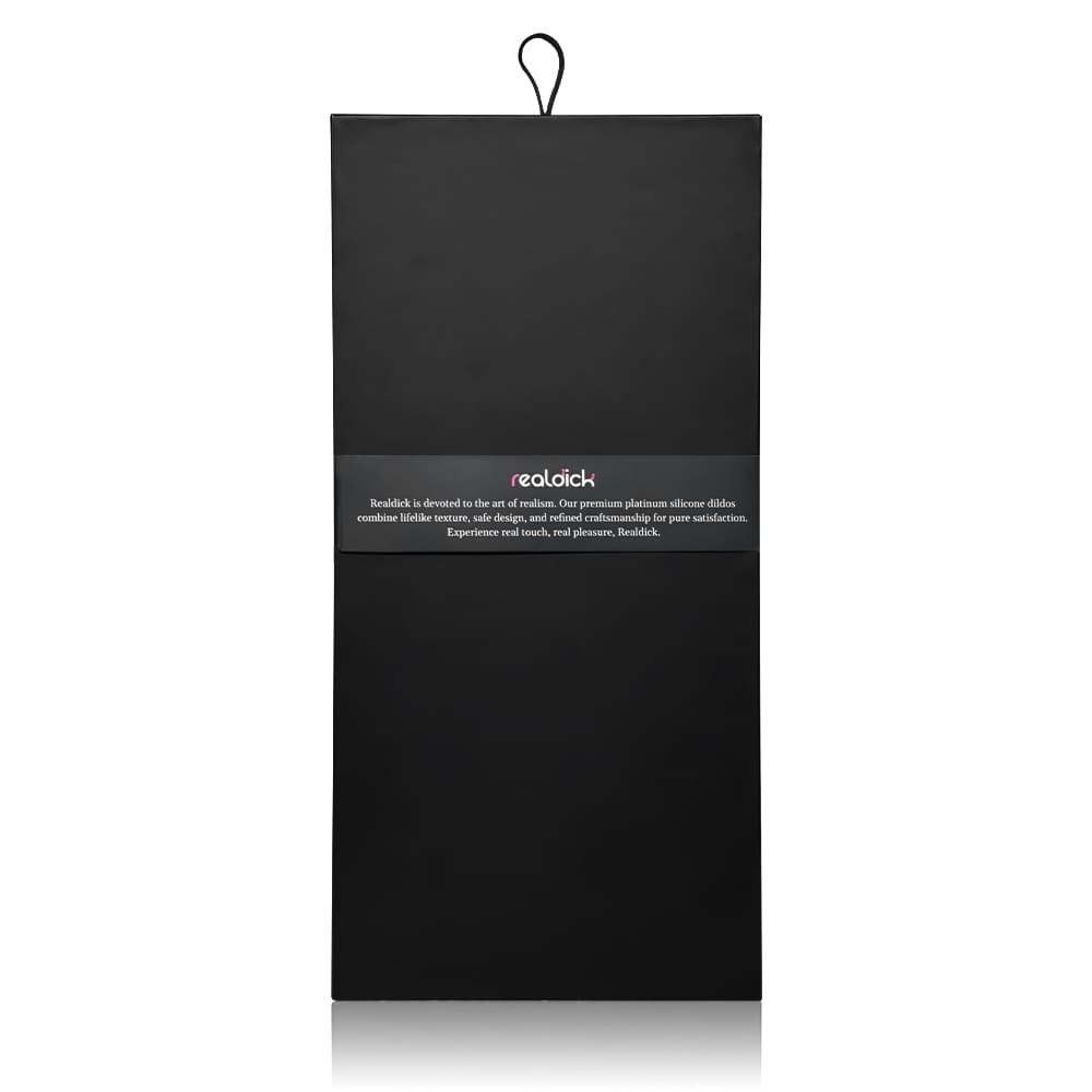 RealDick 9.6" x 2.2" Steven Soft Flesh Like Thick Short Fat Realistic Dildo