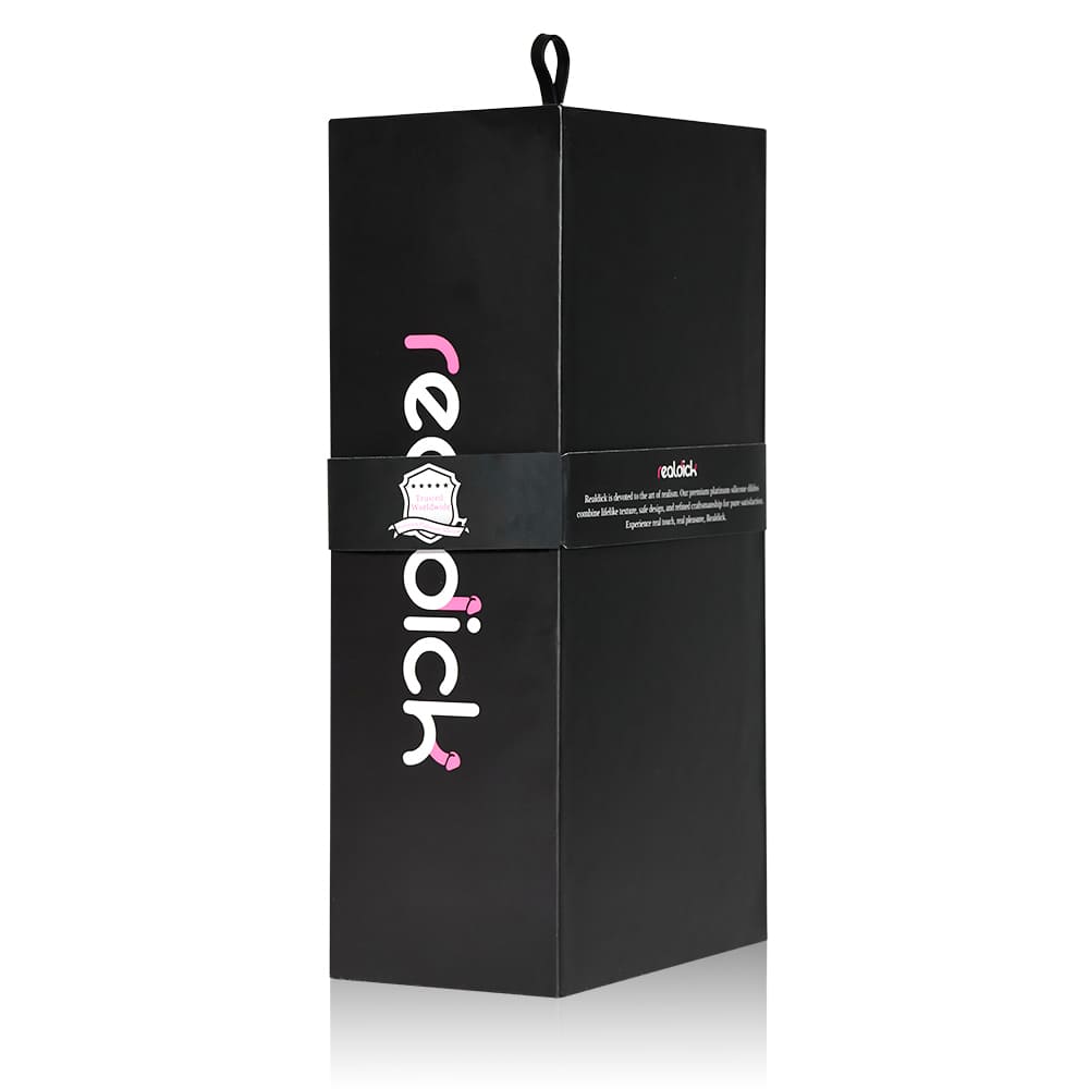 RealDick 9.6" x 2.2" Steven Soft Flesh Like Thick Short Fat Realistic Dildo