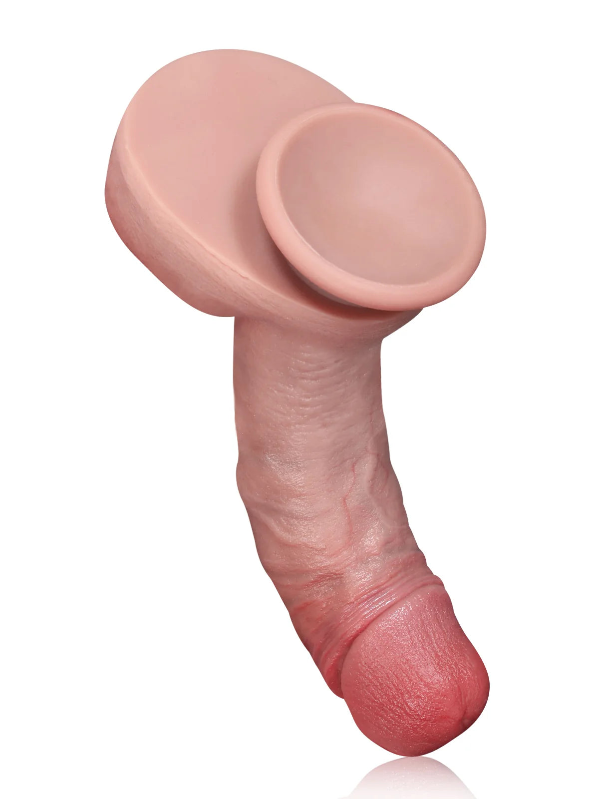Reece | 7.6" x 2" - Flesh G Spot Thick Curved Dildo Best For Women