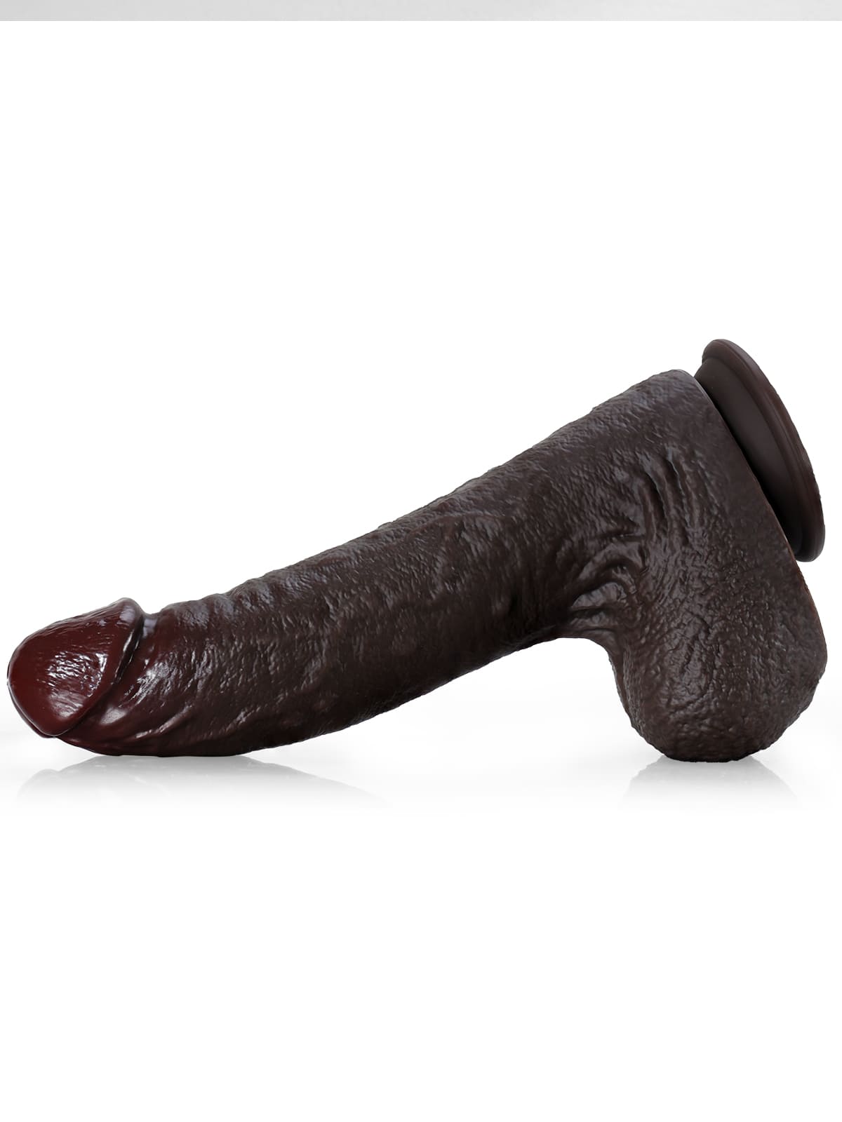 11" x 2.1" Realistic Dual Density Silicone Huge BBC Dildo
