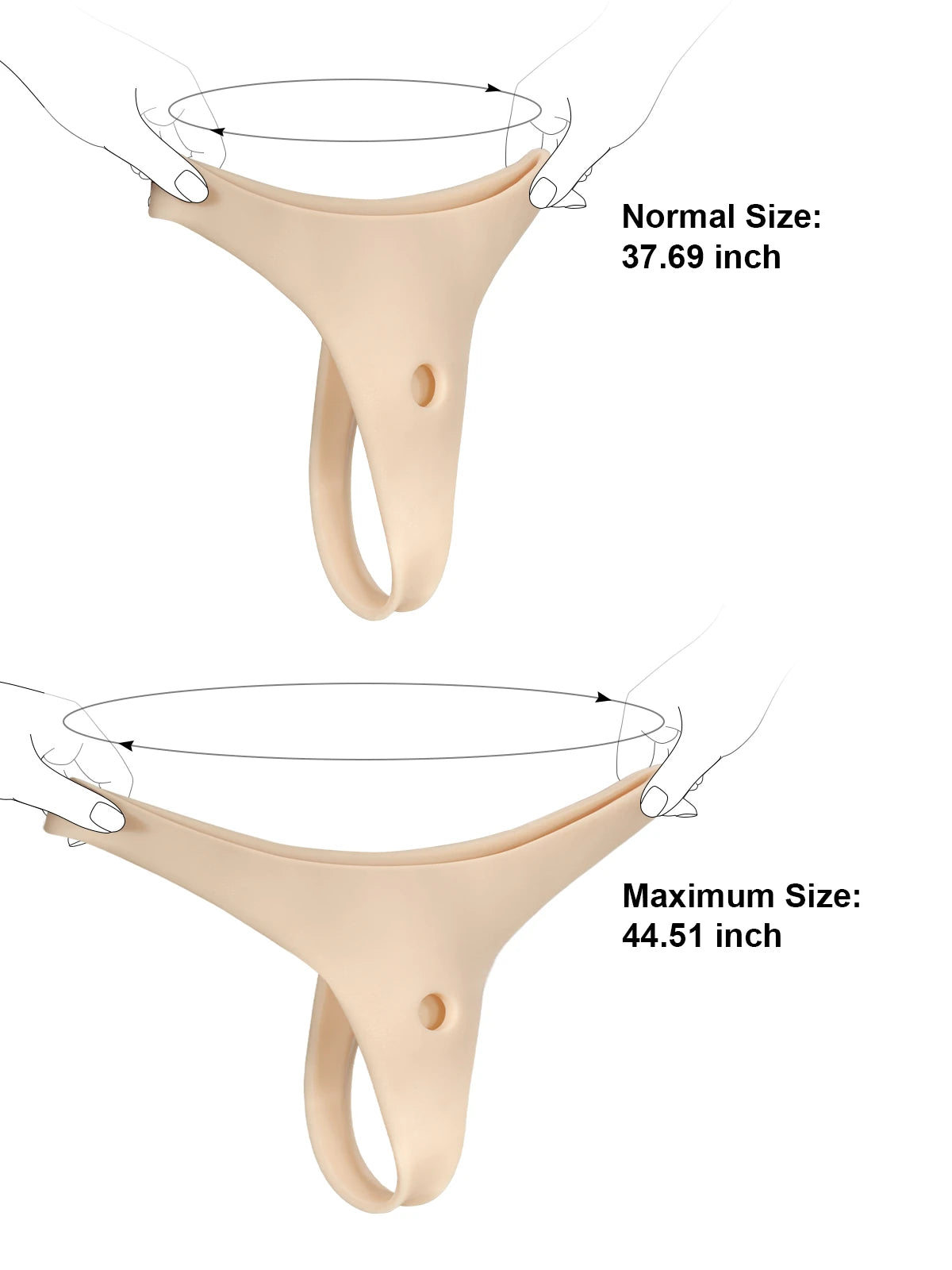 Star | Lifelike Silicone Strap-On without Dildo