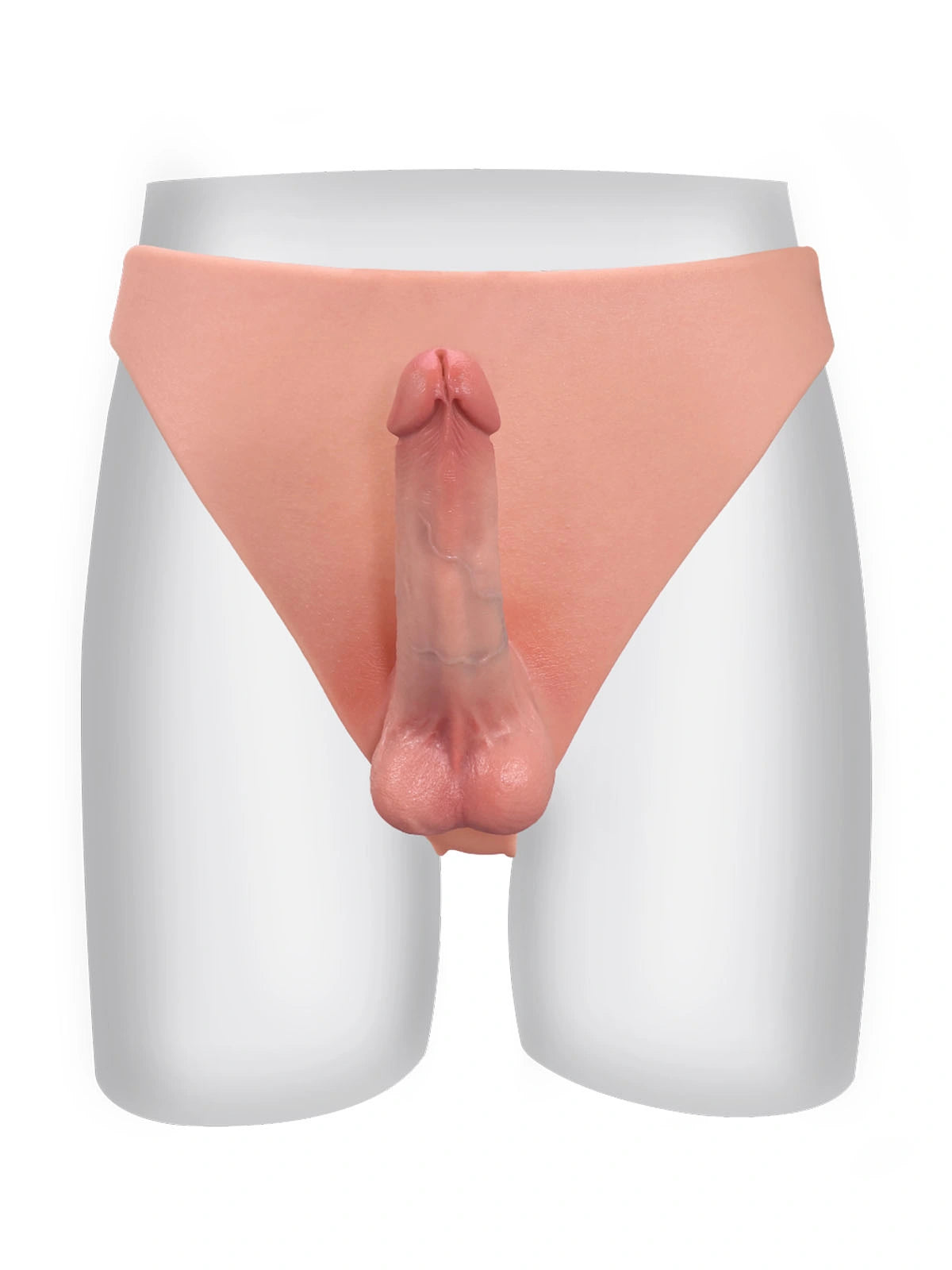 Arlo | 5" x 1.4" Lightweight Solid Strap On Dildo With Slim Secure Harness