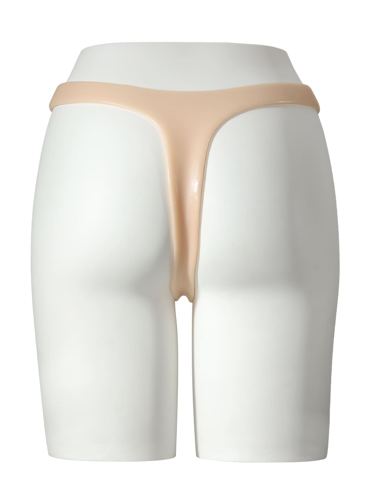 Correa de silicona con consolador anal vibrador para consolador con ventosa (consolador reemplazable no incluido)