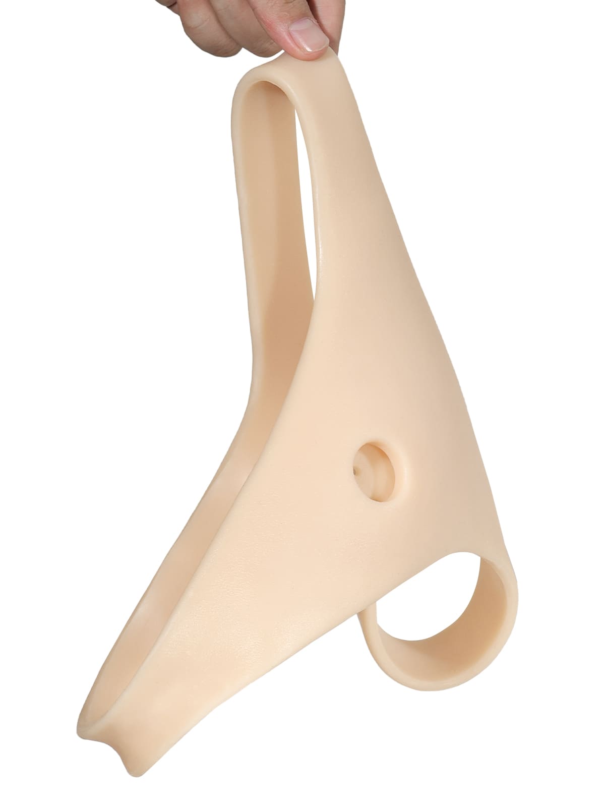 Correa de silicona con consolador anal vibrador para consolador con ventosa (consolador reemplazable no incluido)